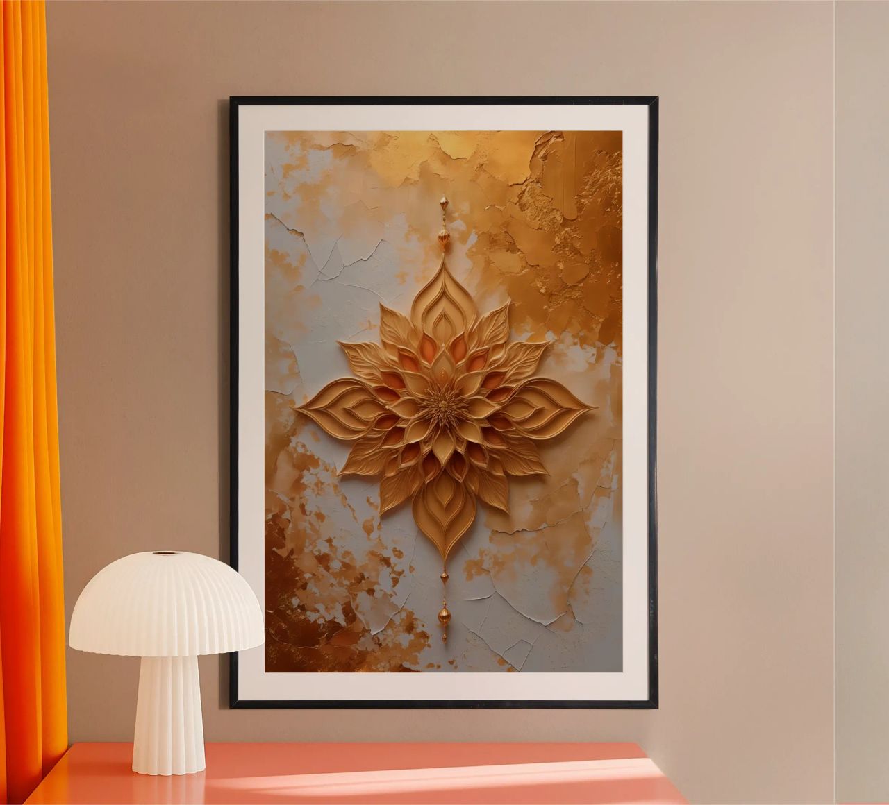 Flower Aesthetic Decoration poster de ART IN LIFE