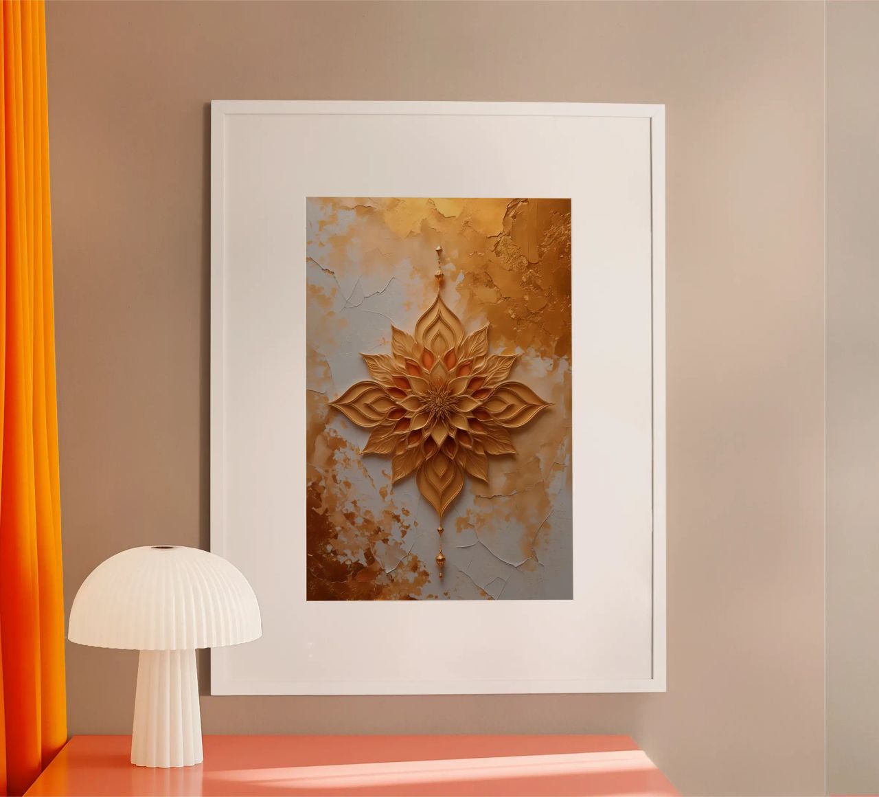 Flower Aesthetic Decoration poster de ART IN LIFE