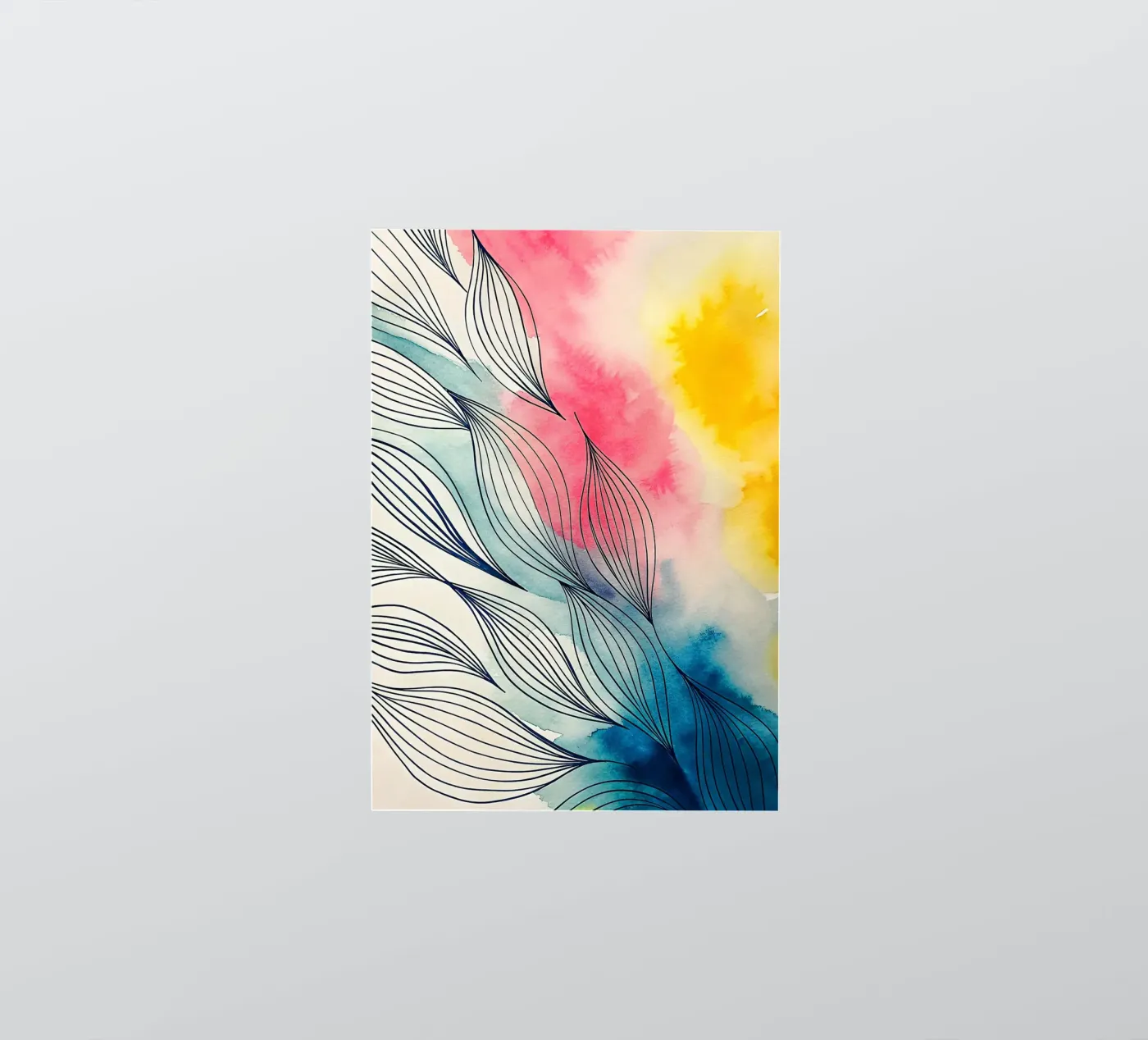 abstract sticker by the gondols
