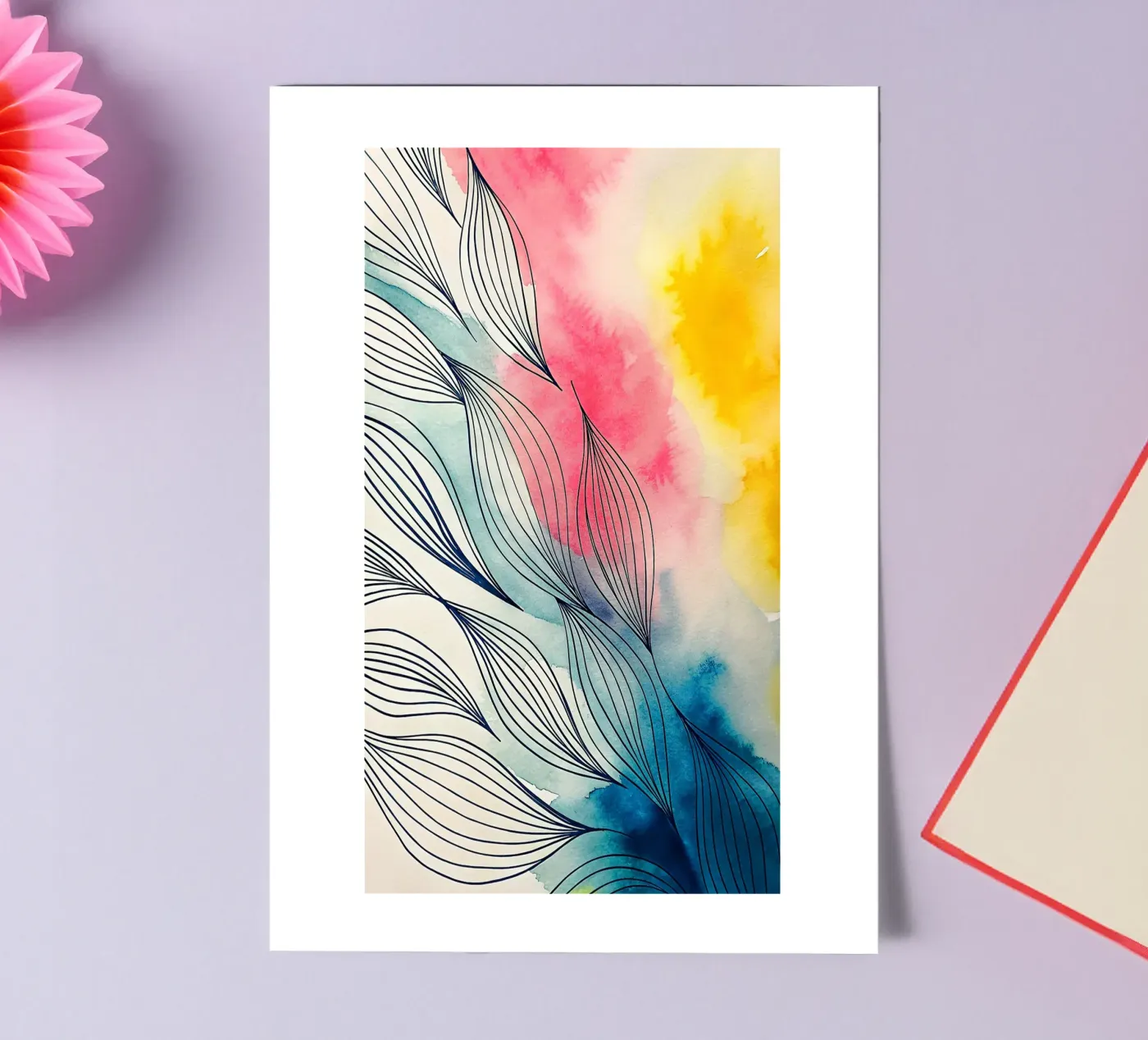abstract sticker sheet by the gondols