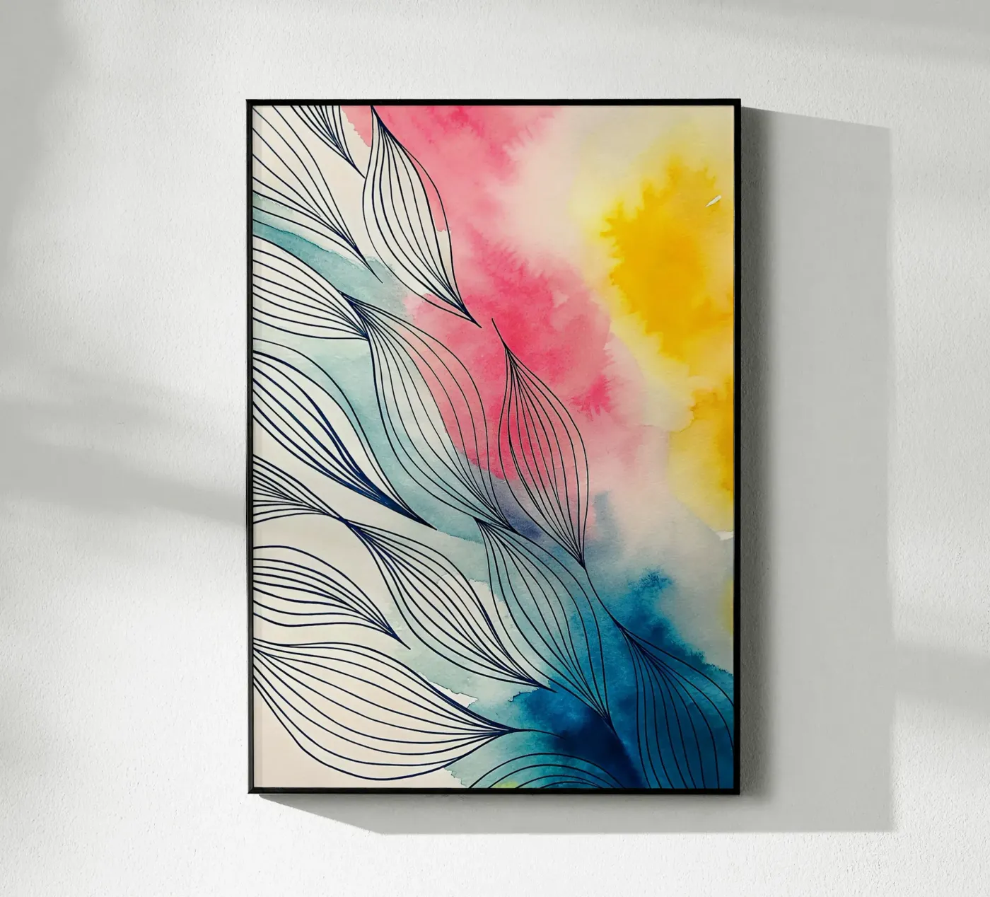 abstract plexiglass da the gondols