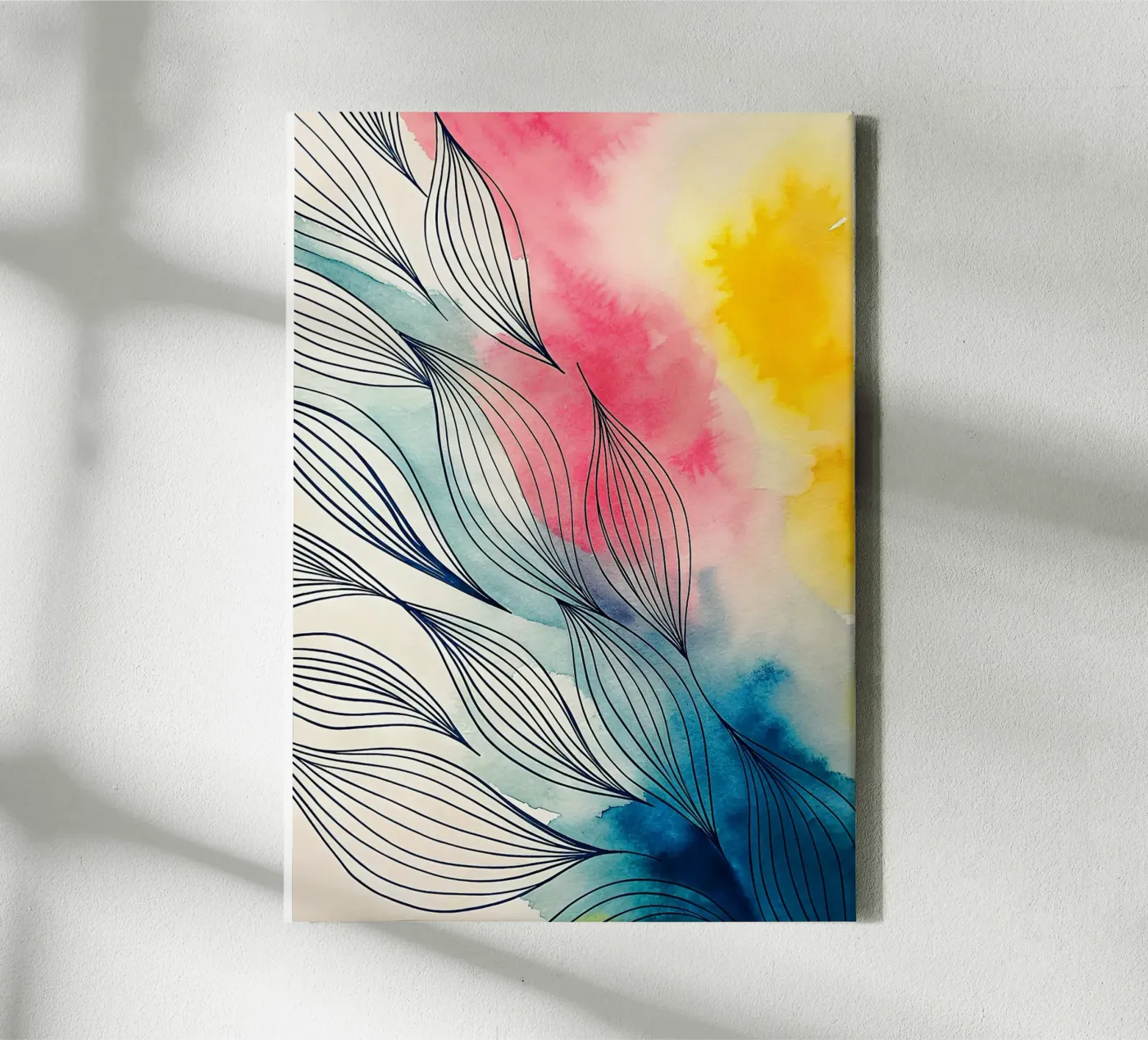 abstract canvas by the gondols