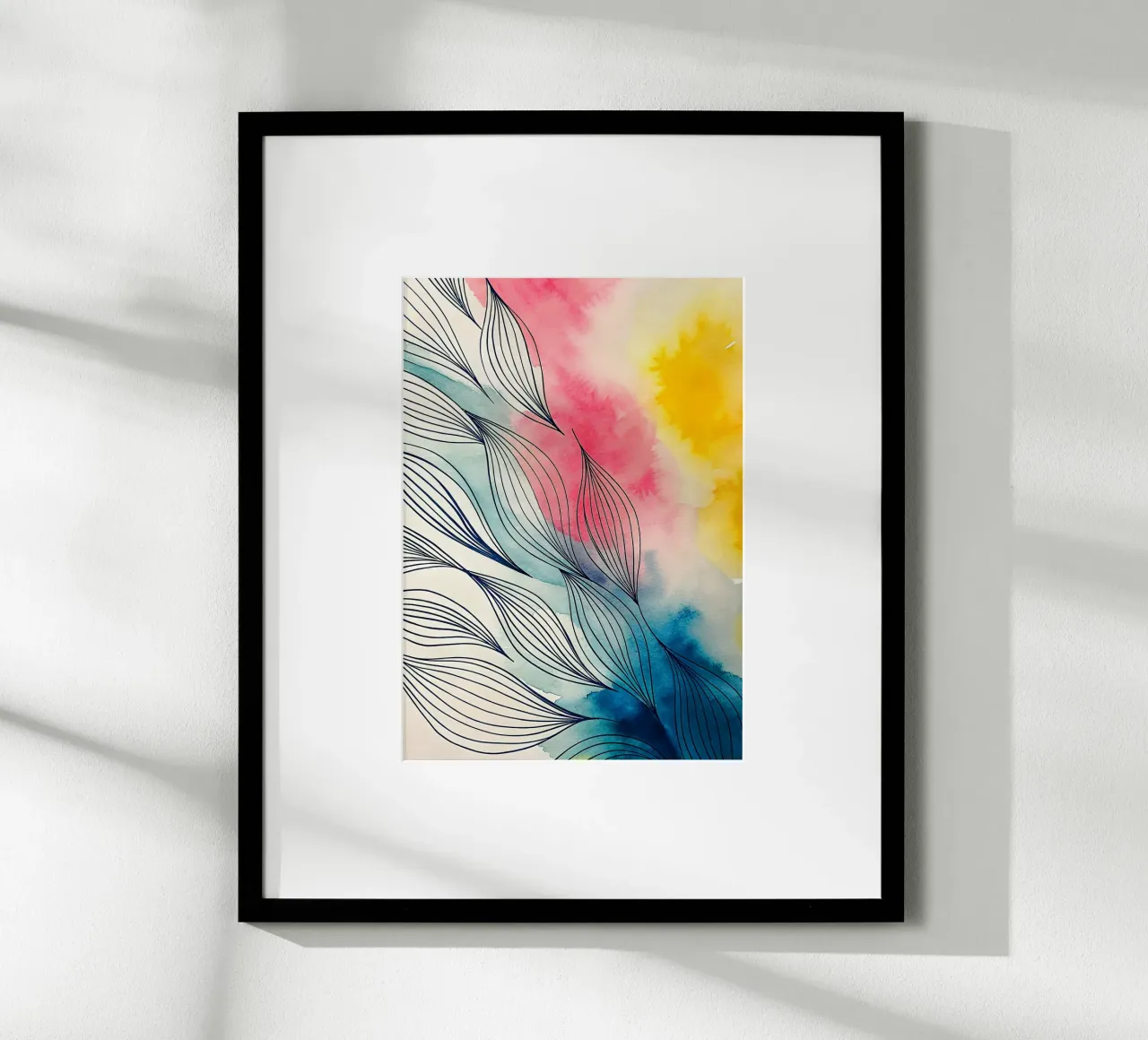 abstract poster van the gondols