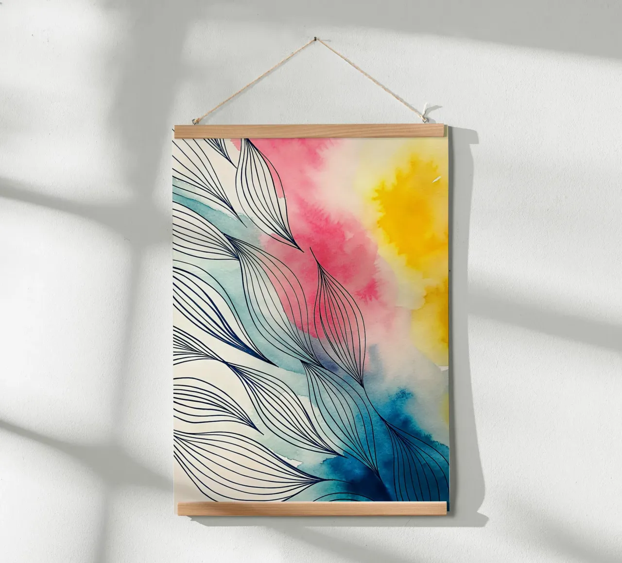 abstract poster van the gondols