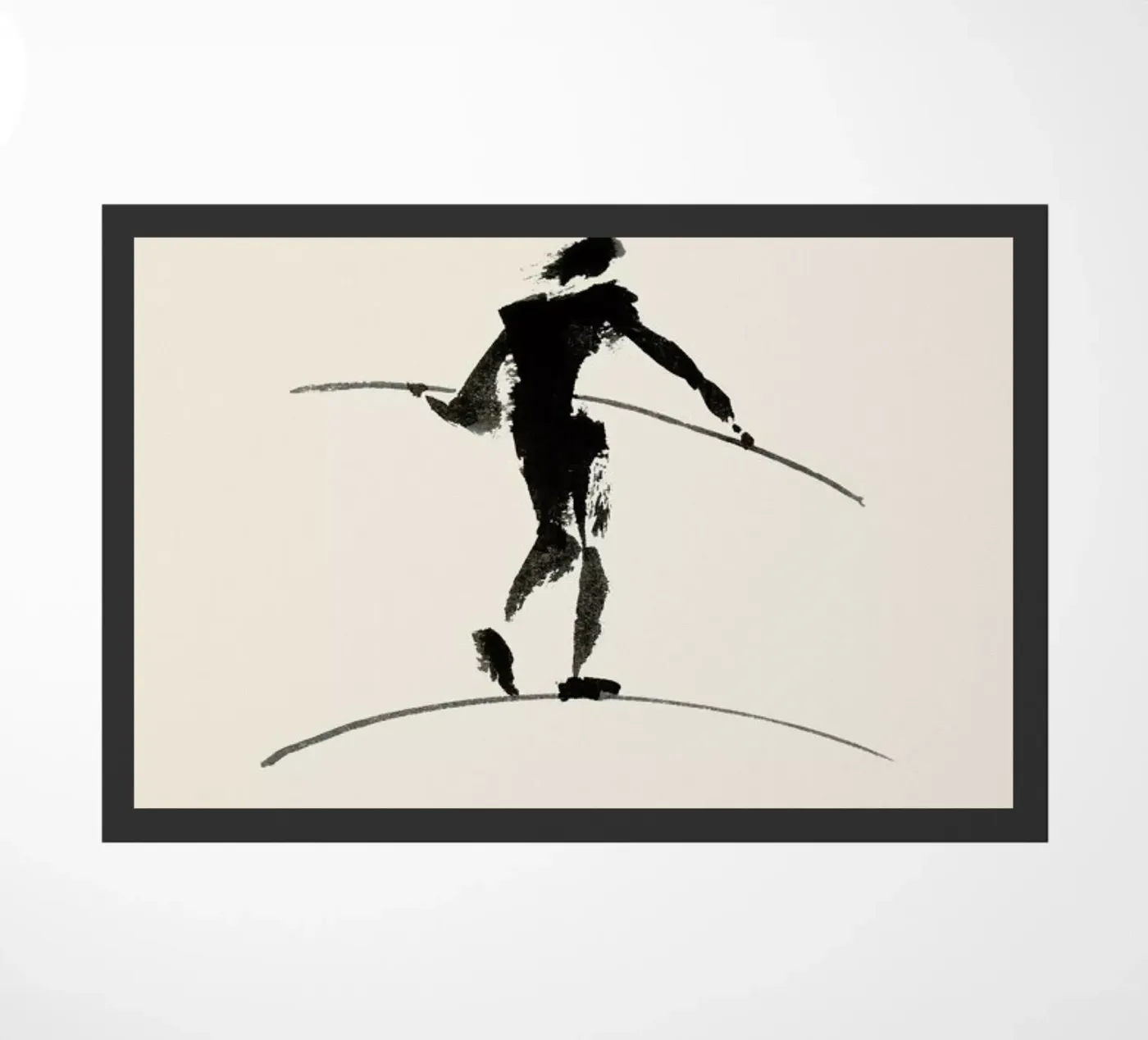 Hasenheide Fußmatte von Flora & Fauna