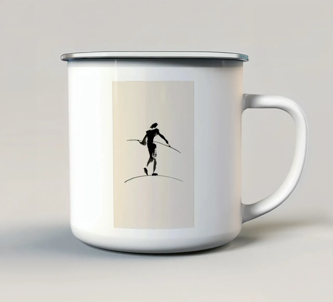 Hasenheide tazza in smalto da Flora & Fauna