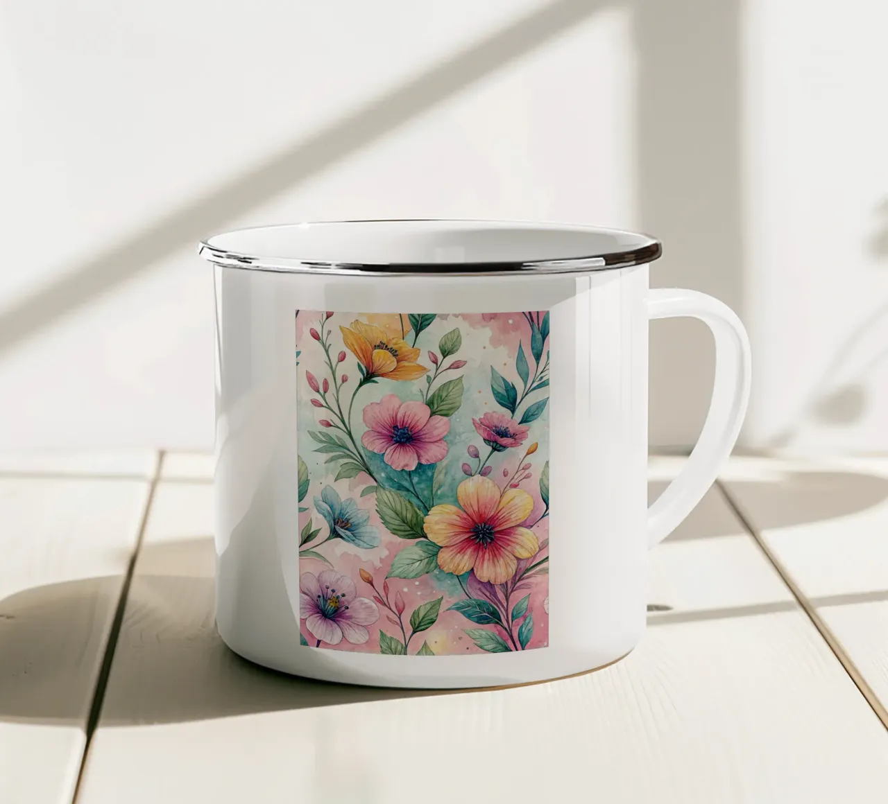 bel fiore tazza in smalto da the gondols