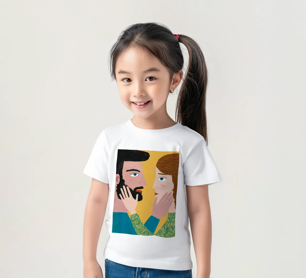 Tender Touch Connection kids t-shirt by Ivory Frame