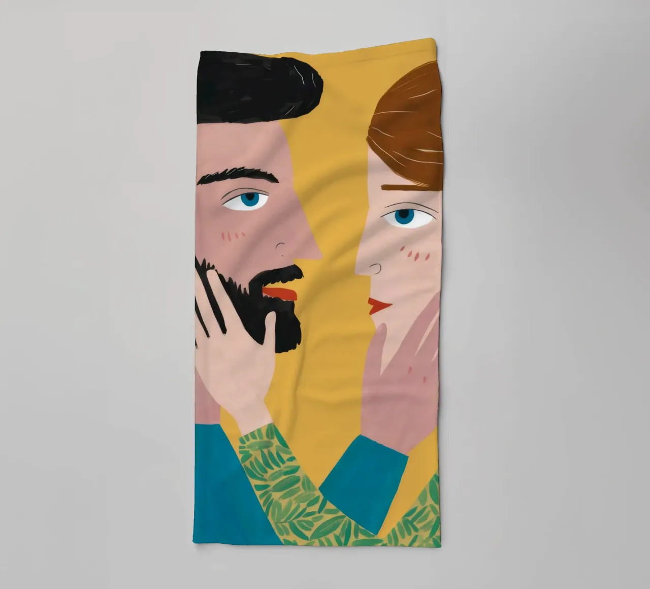 Tender Touch Connection towel by Ivory Frame