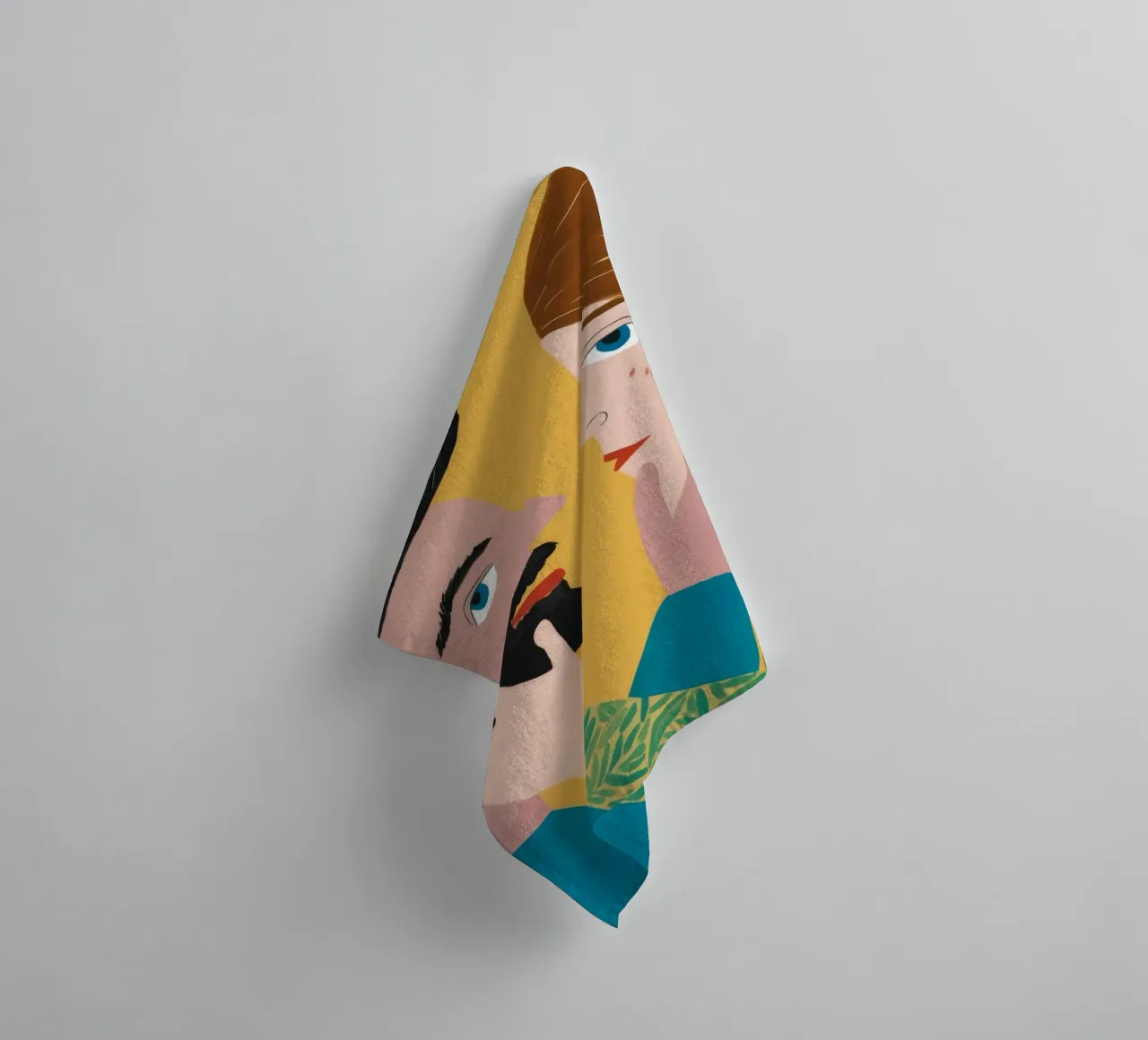 Tender Touch Connection towel by Ivory Frame