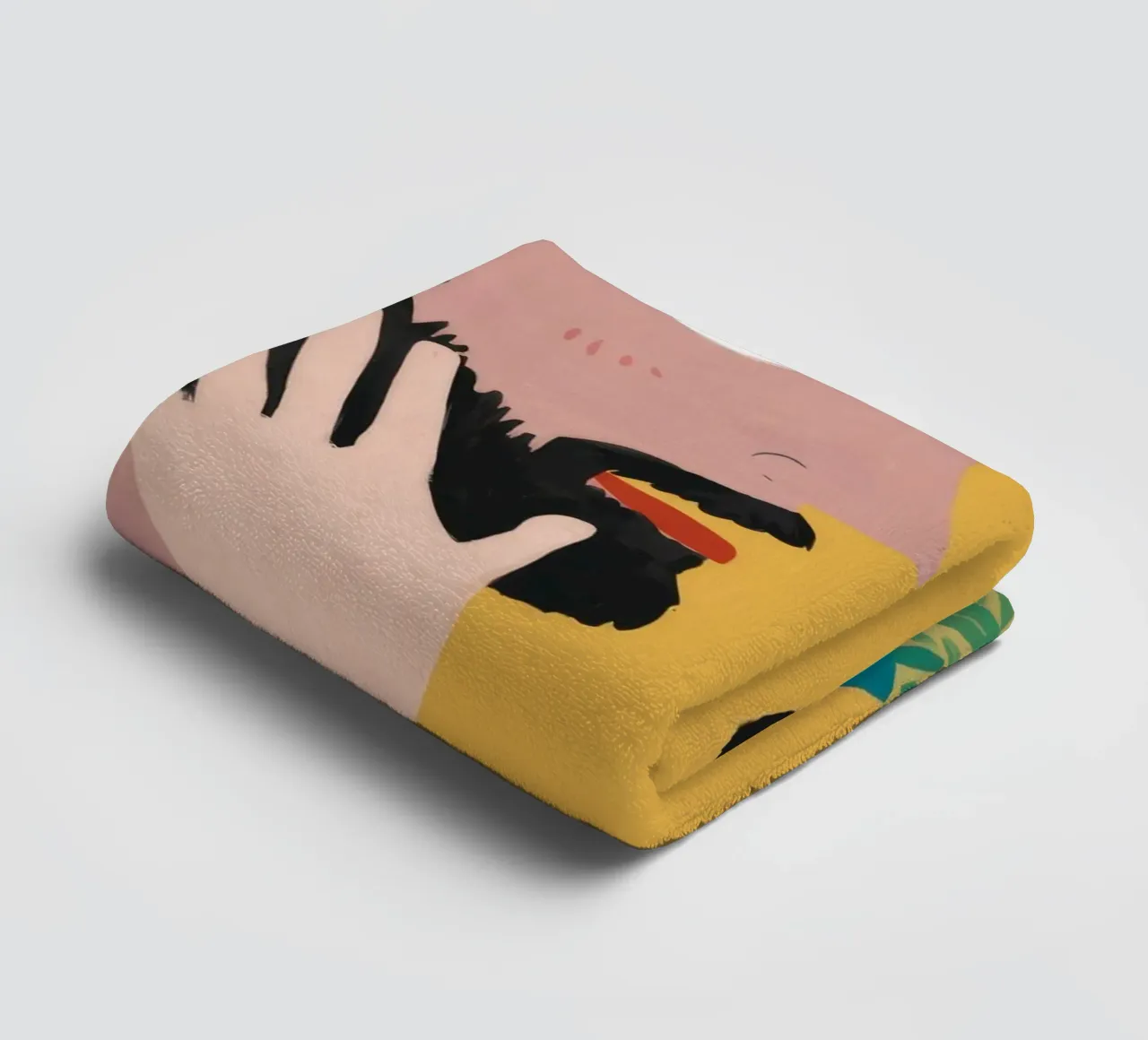Tender Touch Connection towel by Ivory Frame