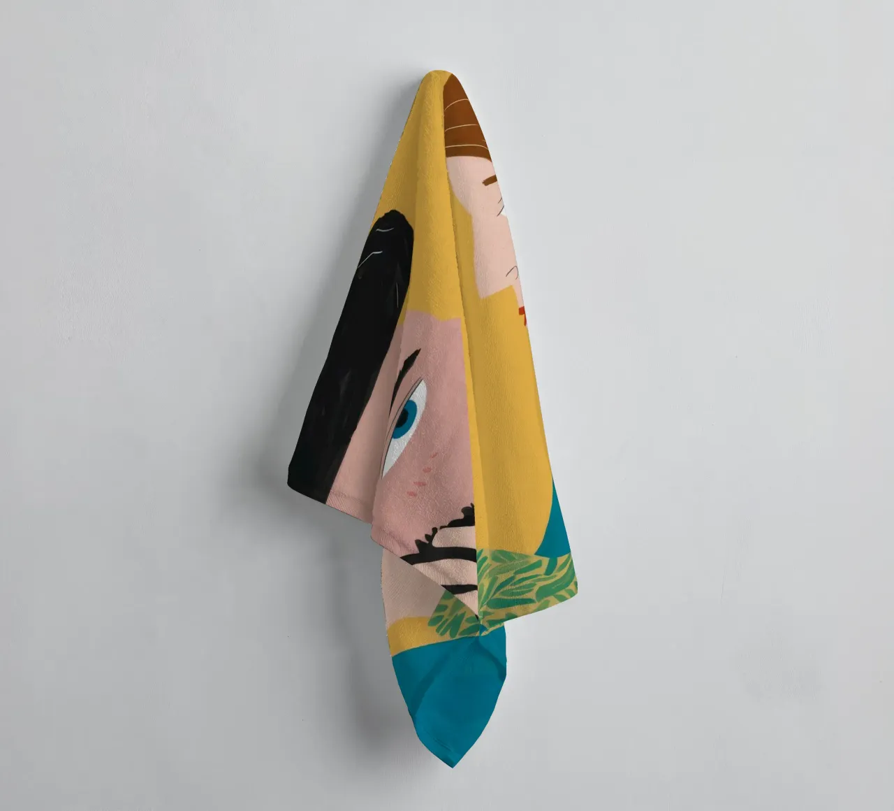 Tender Touch Connection towel by Ivory Frame