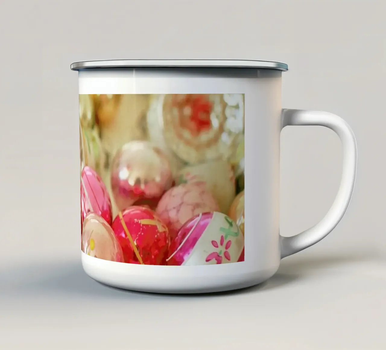 Gemme di Natale tazza in smalto da Cassia Beck Photography