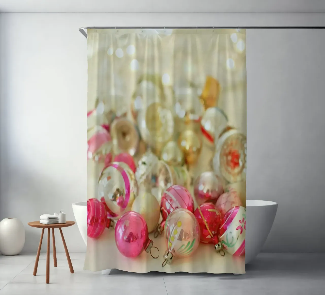 Gemme di Natale tenda da doccia da Cassia Beck Photography