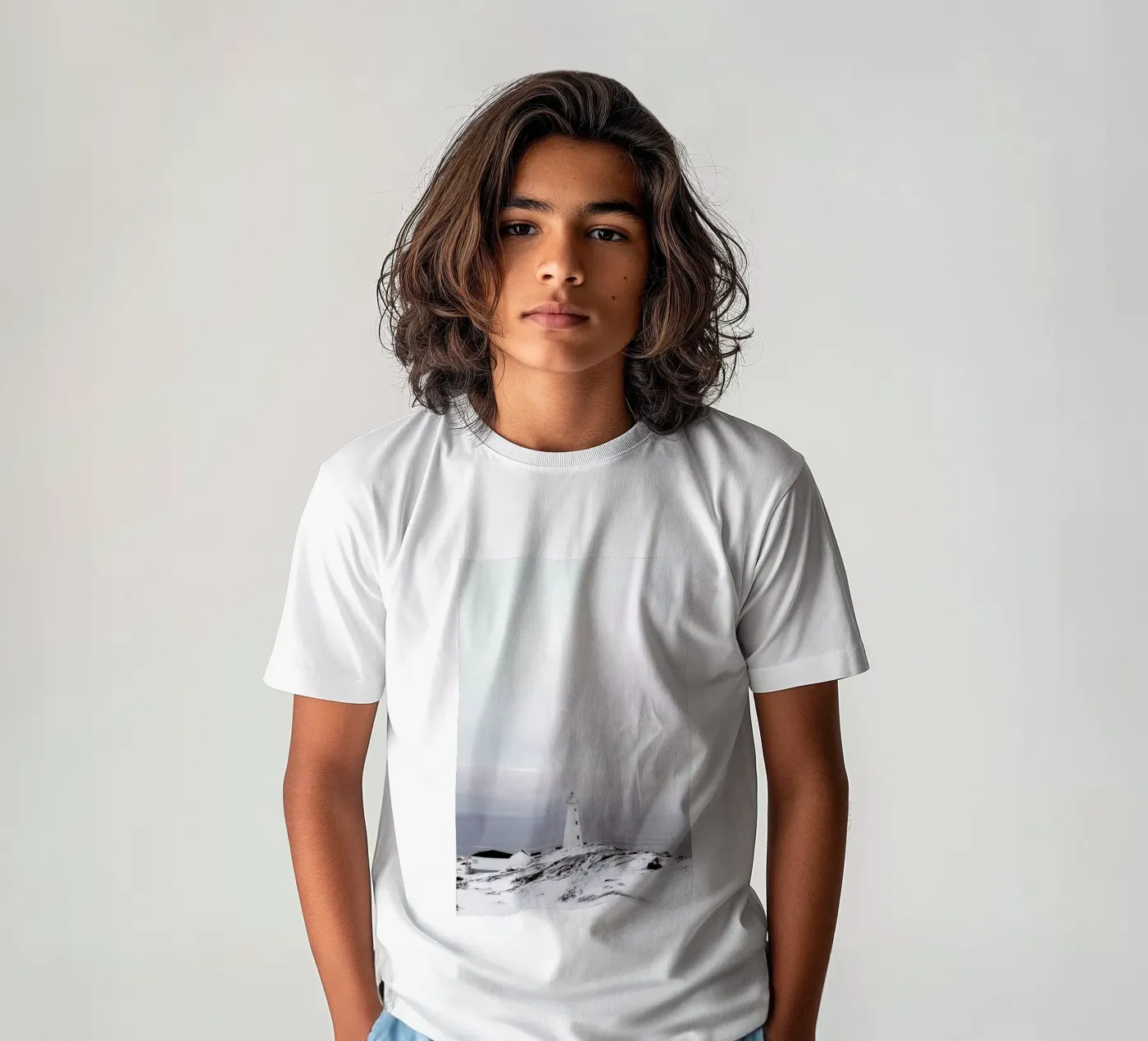 Lighthouse kinder t-shirt van EyeEm Mobile GmbH