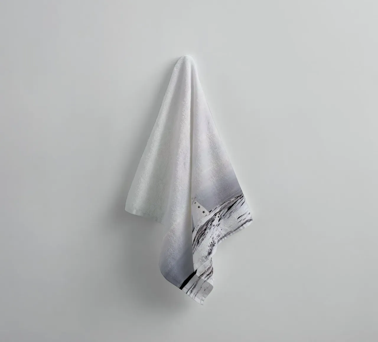 Lighthouse towel by EyeEm Mobile GmbH
