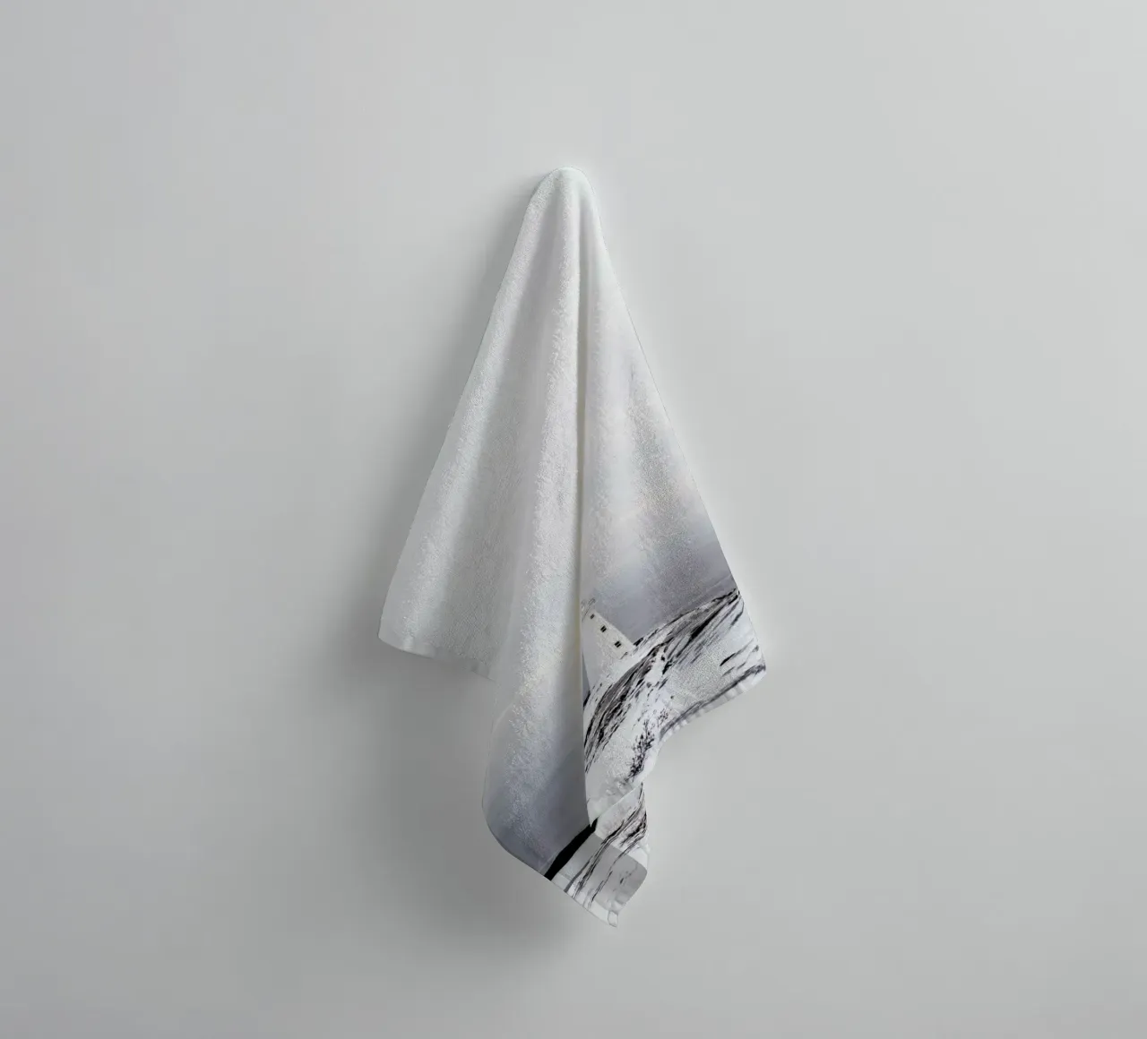 Lighthouse towel by EyeEm Mobile GmbH