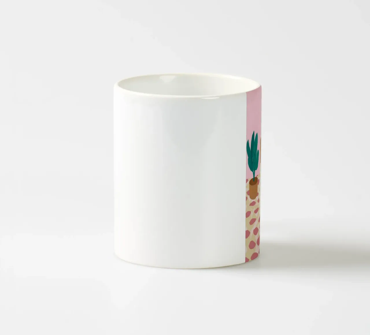 Giardino Abbraccia la serenità tazza in ceramica da Ivory Frame