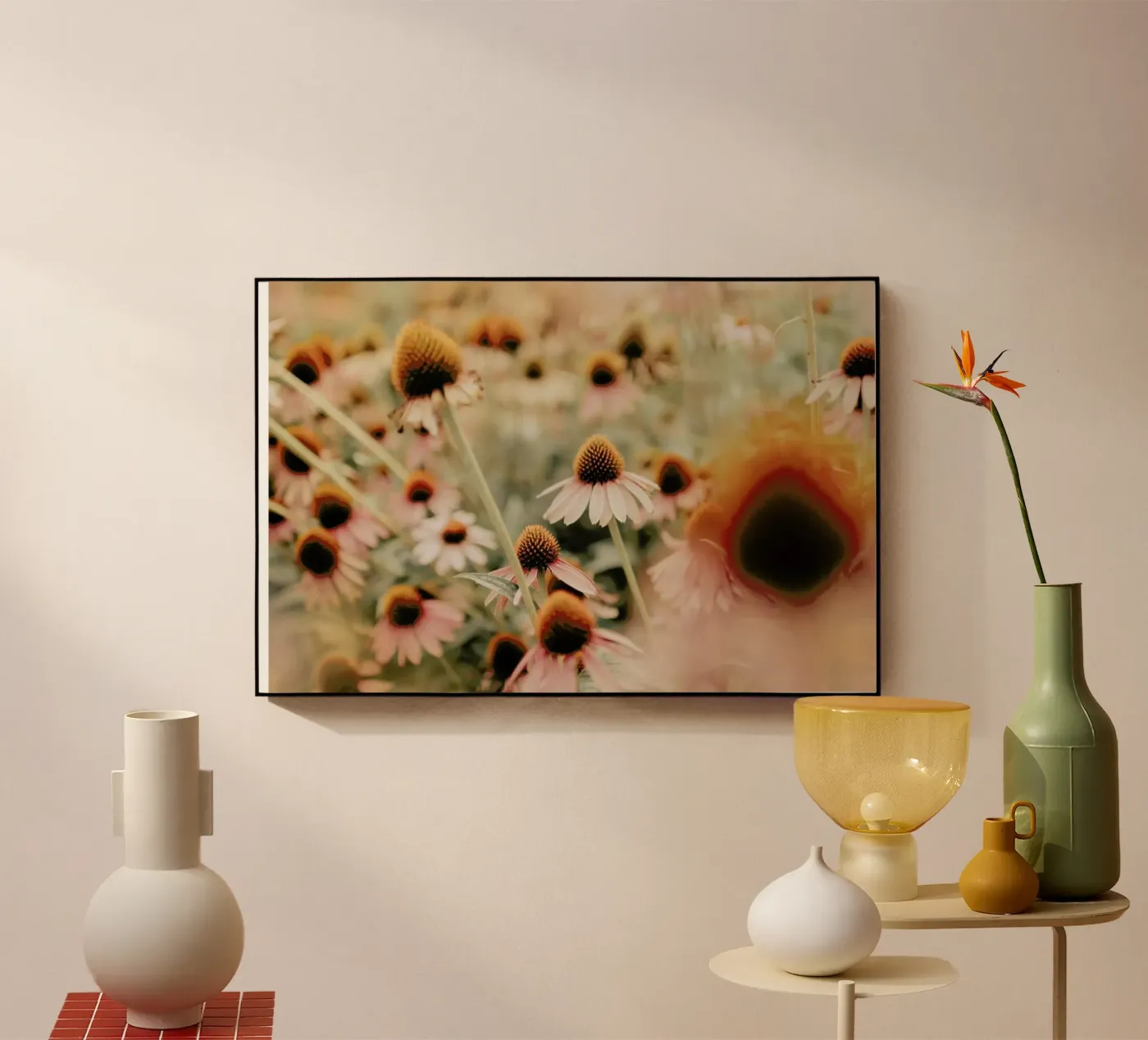 Echinacea Flowers plexiglass da Ingrid Beddoes