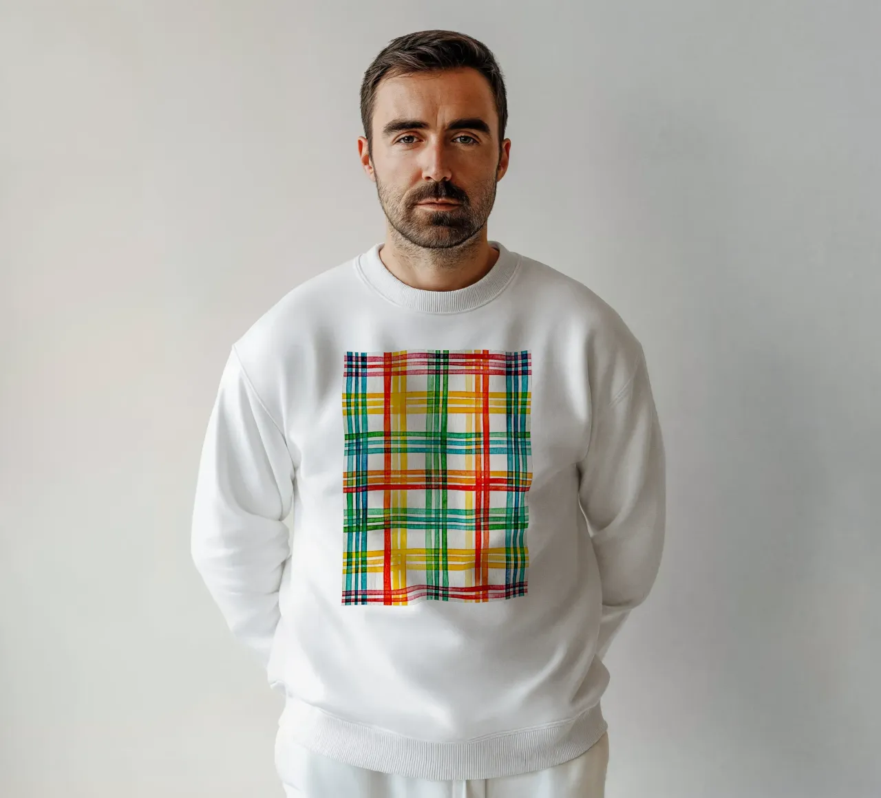 cross line art sudadera de the gondols