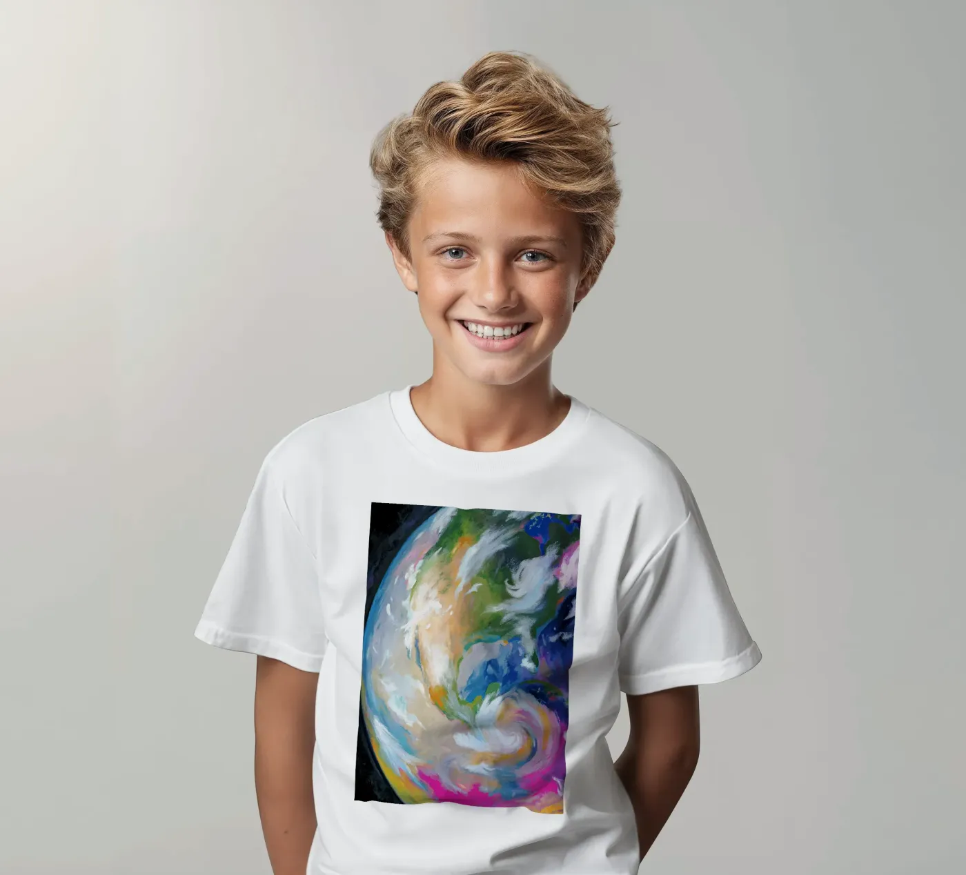 aarde kinder t-shirt van the gondols