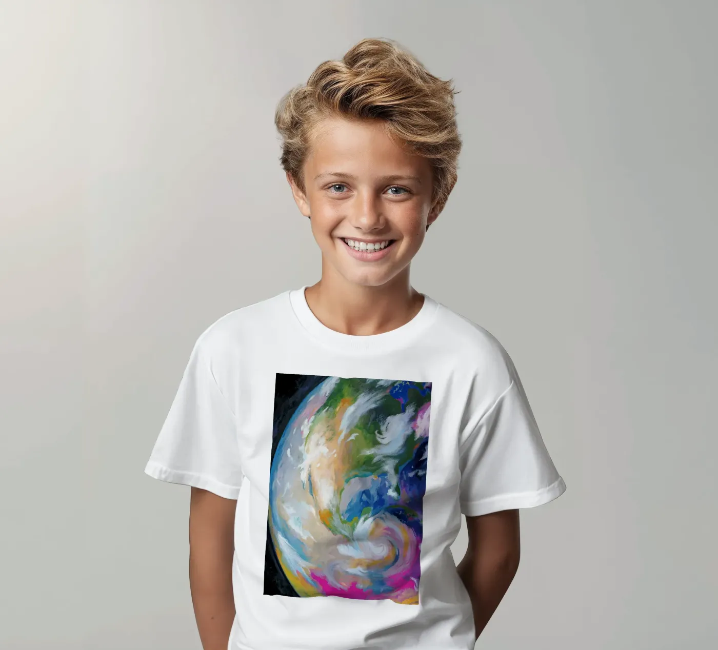 aarde kinder t-shirt van the gondols