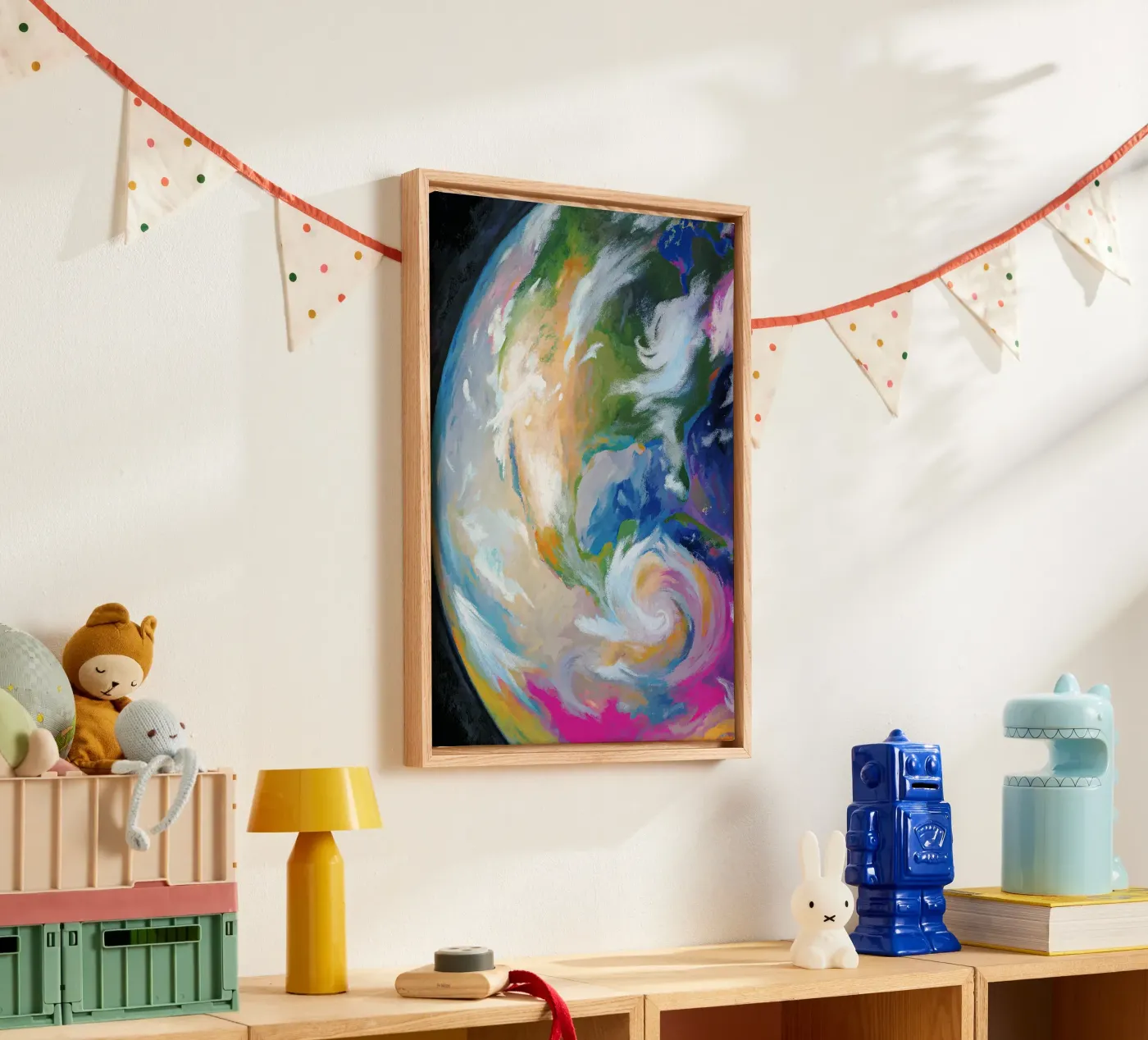 aarde canvas van the gondols