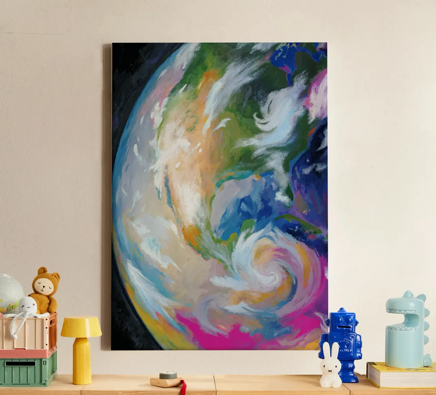 aarde canvas van the gondols