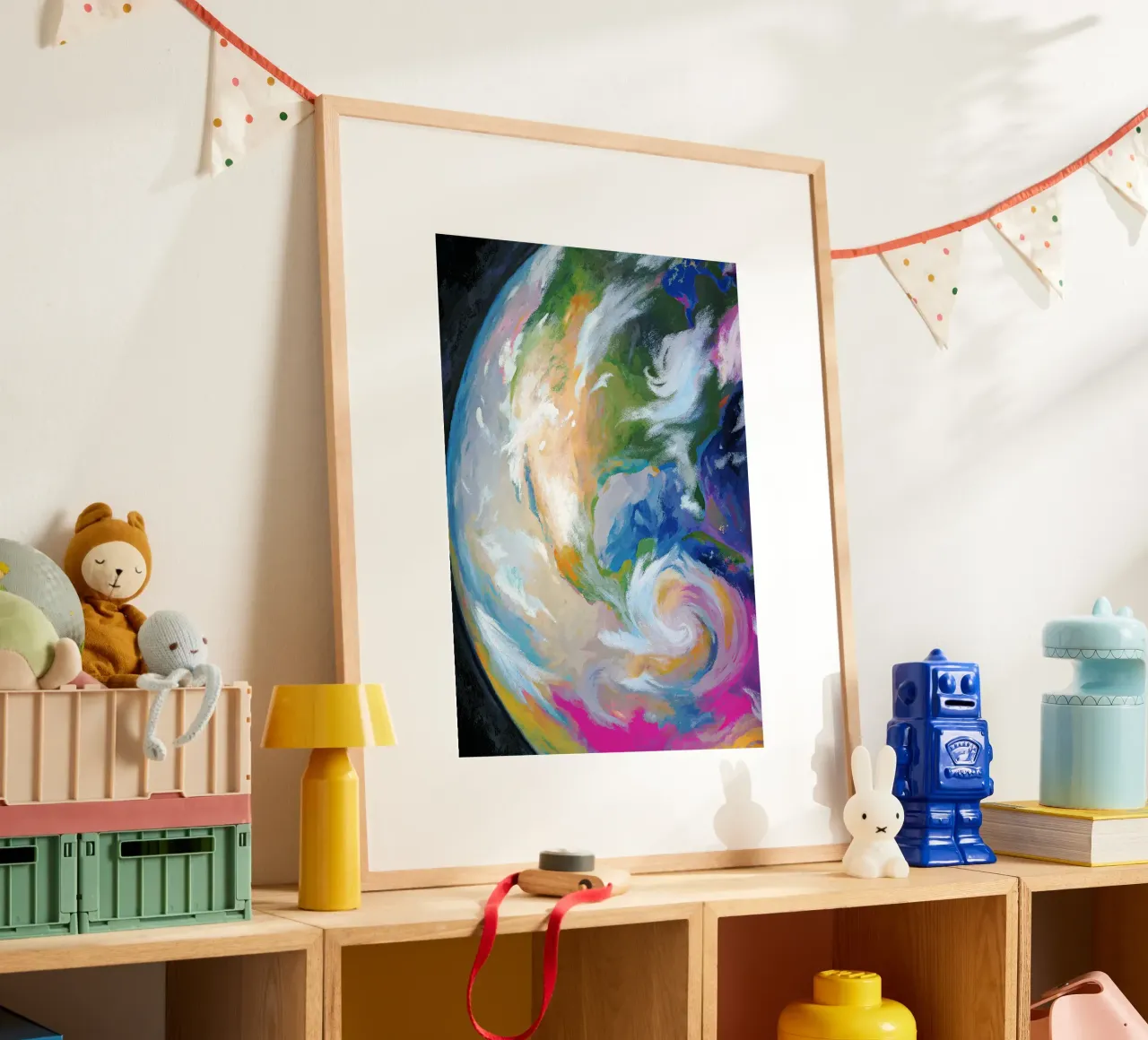 earth poster by the gondols