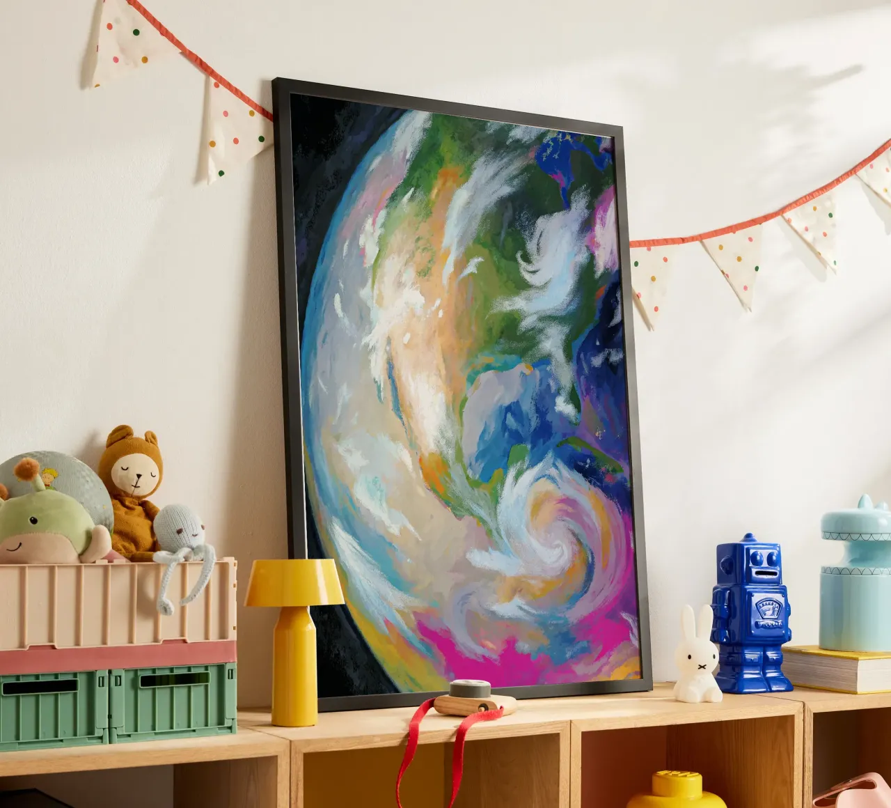 earth poster by the gondols