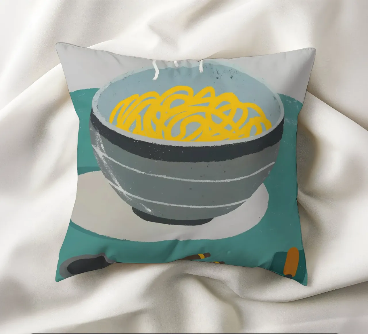 Mangiare spaghetti cuscino da PERSONAL TOUCH