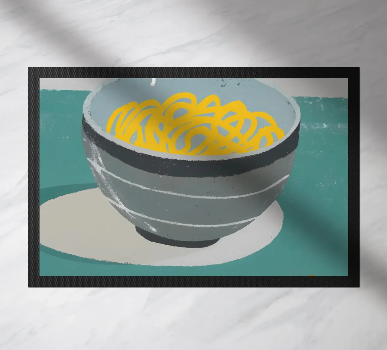 Mangiare spaghetti zerbino da PERSONAL TOUCH