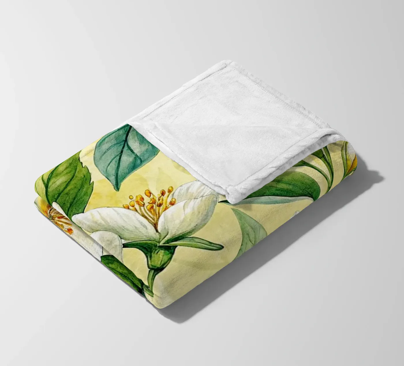 jasmijnbloem fleecedeken van the gondols