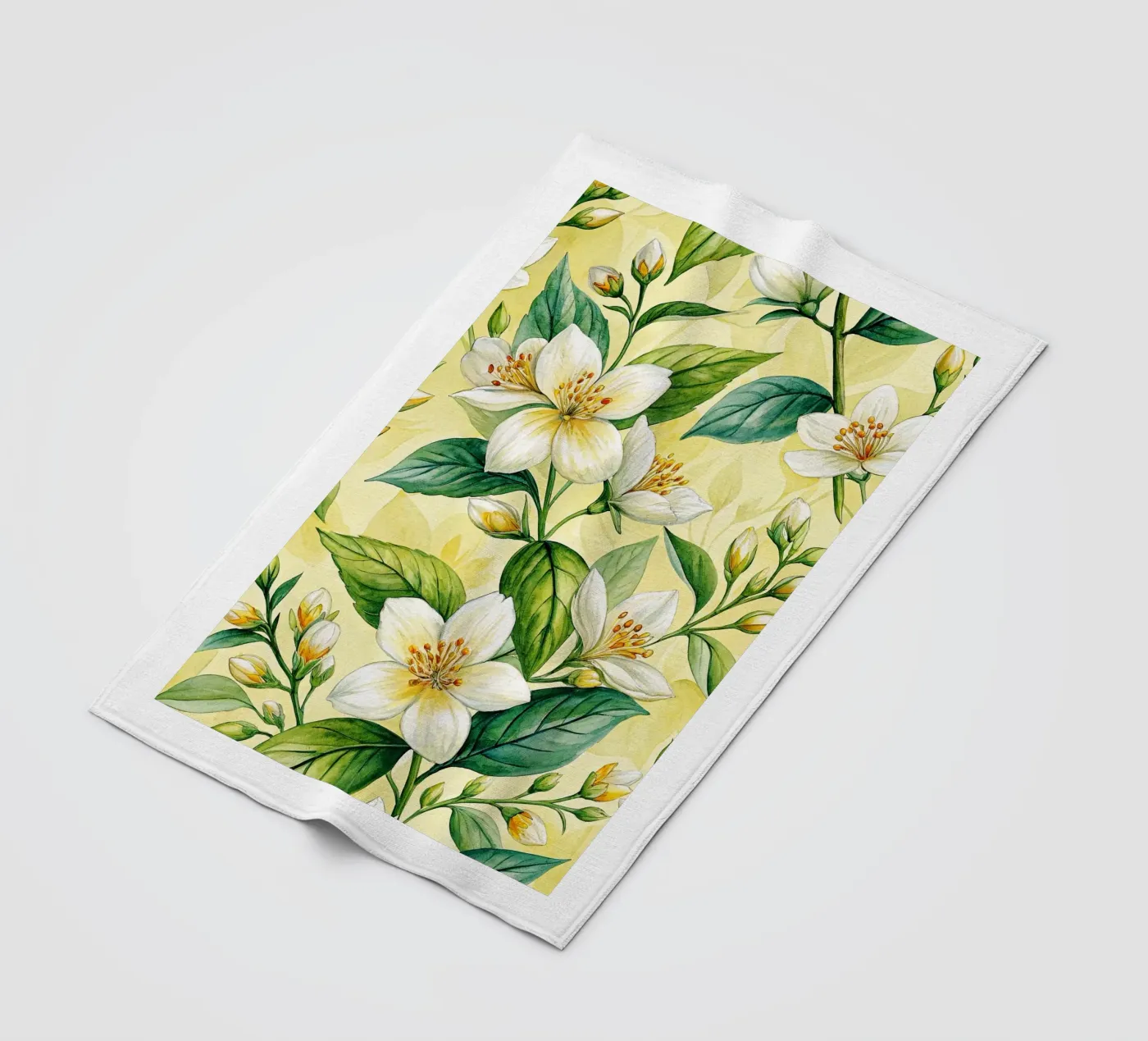 jasmijnbloem fleecedeken van the gondols