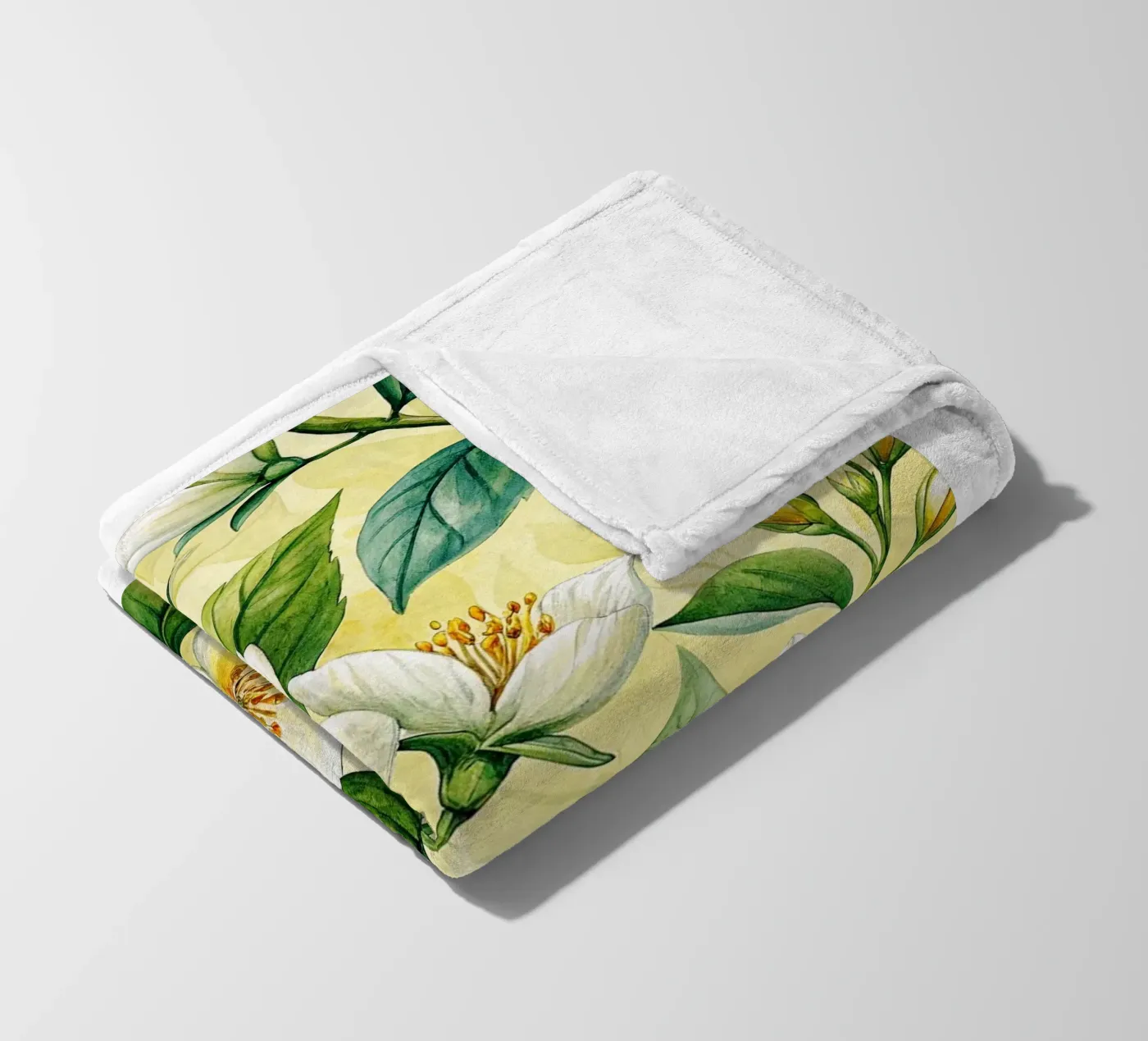 jasmijnbloem fleecedeken van the gondols