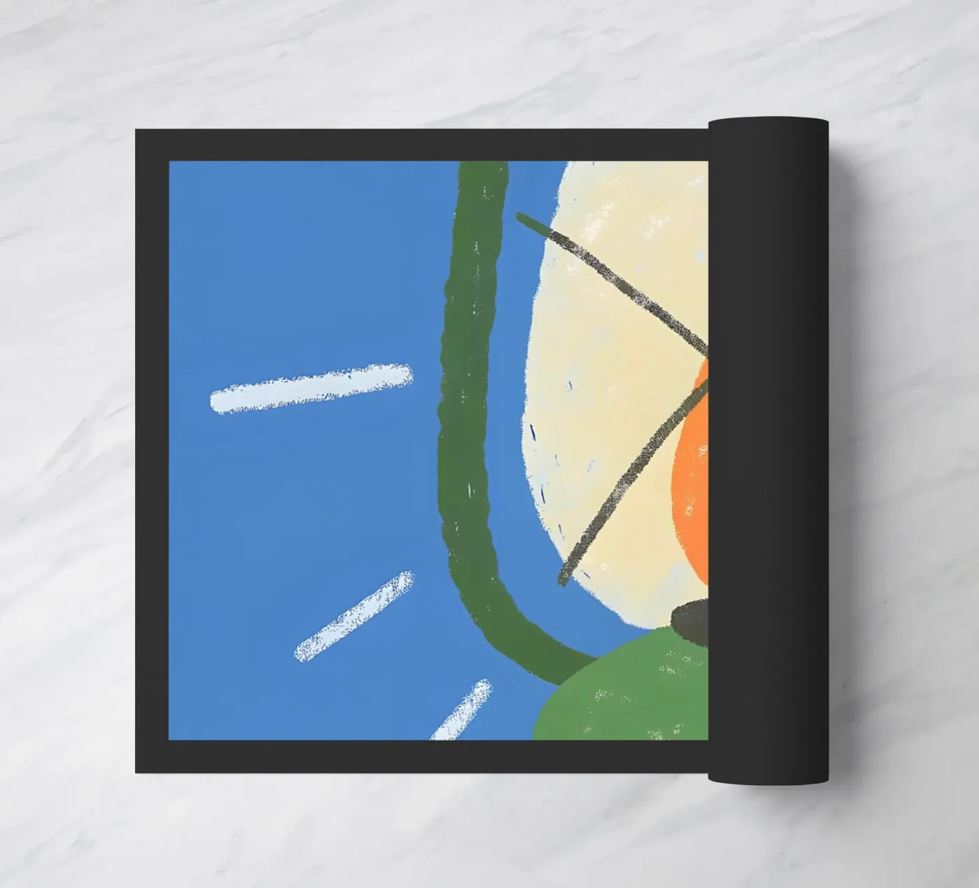 Fire Lamp doormat by PERSONAL TOUCH