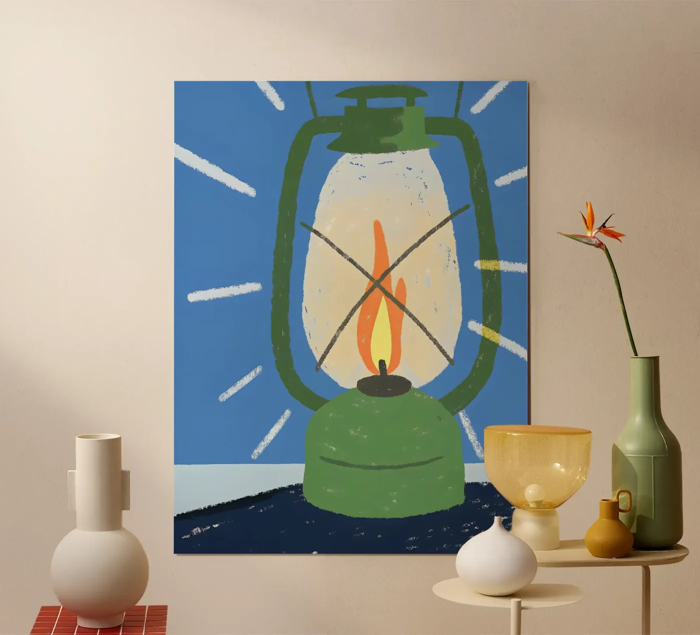 Fire Lamp poster da PERSONAL TOUCH