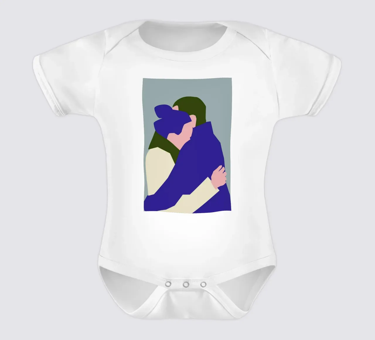 Hug 1 body neonato maniche corte da Helena Ravenne