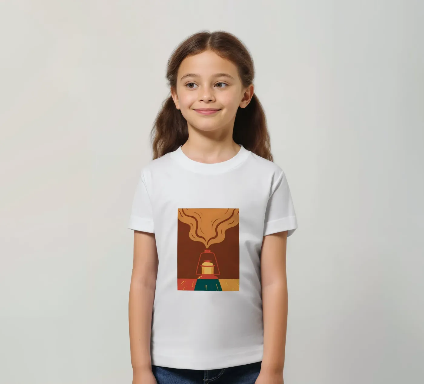 Fire Lamp kinder t-shirt van PERSONAL TOUCH