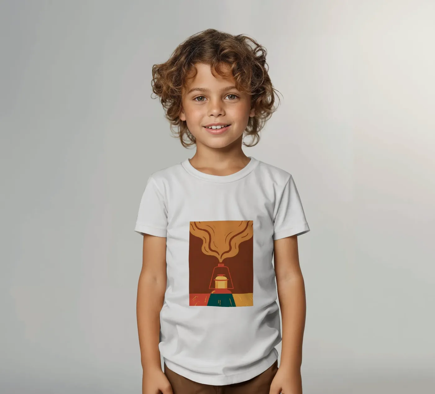 Fire Lamp t-shirt bambini da PERSONAL TOUCH