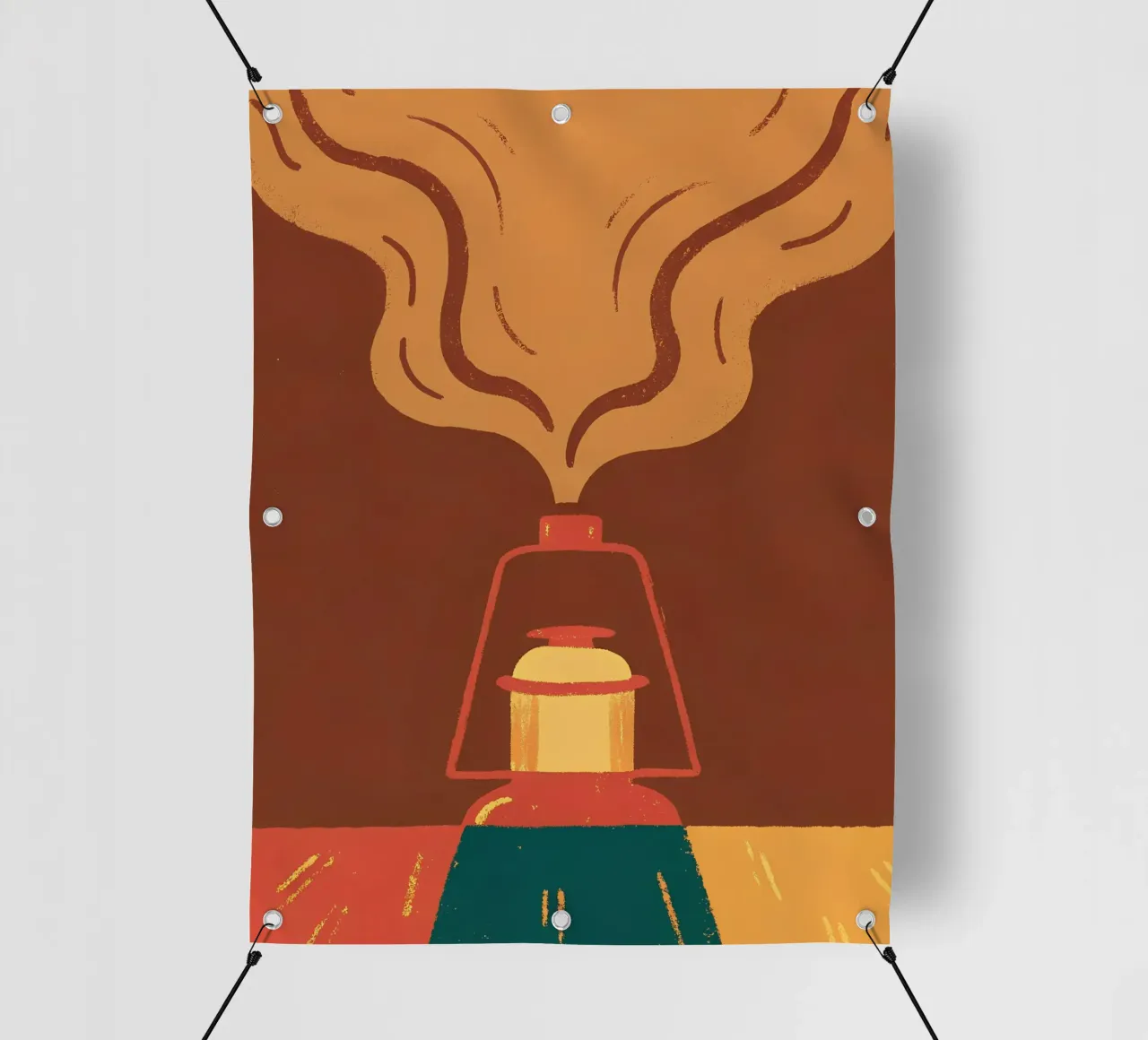 Fire Lamp telo in pvc da PERSONAL TOUCH
