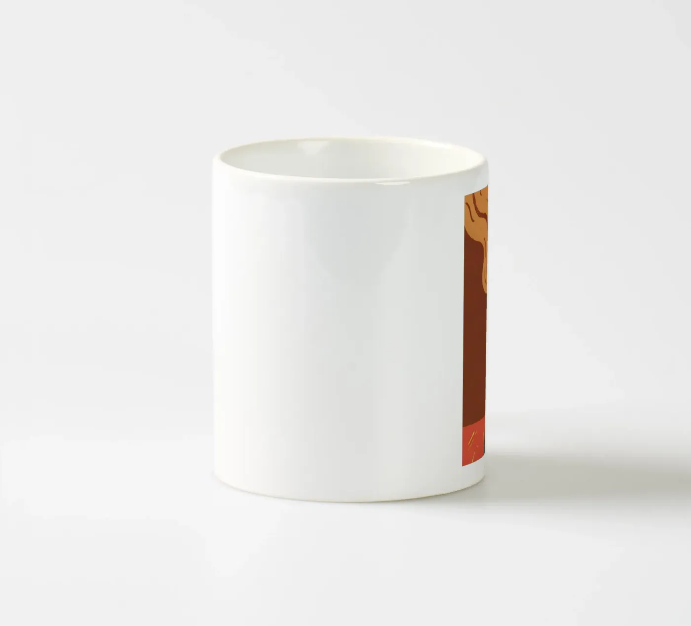 Fire Lamp ceramic mug by PERSONAL TOUCH