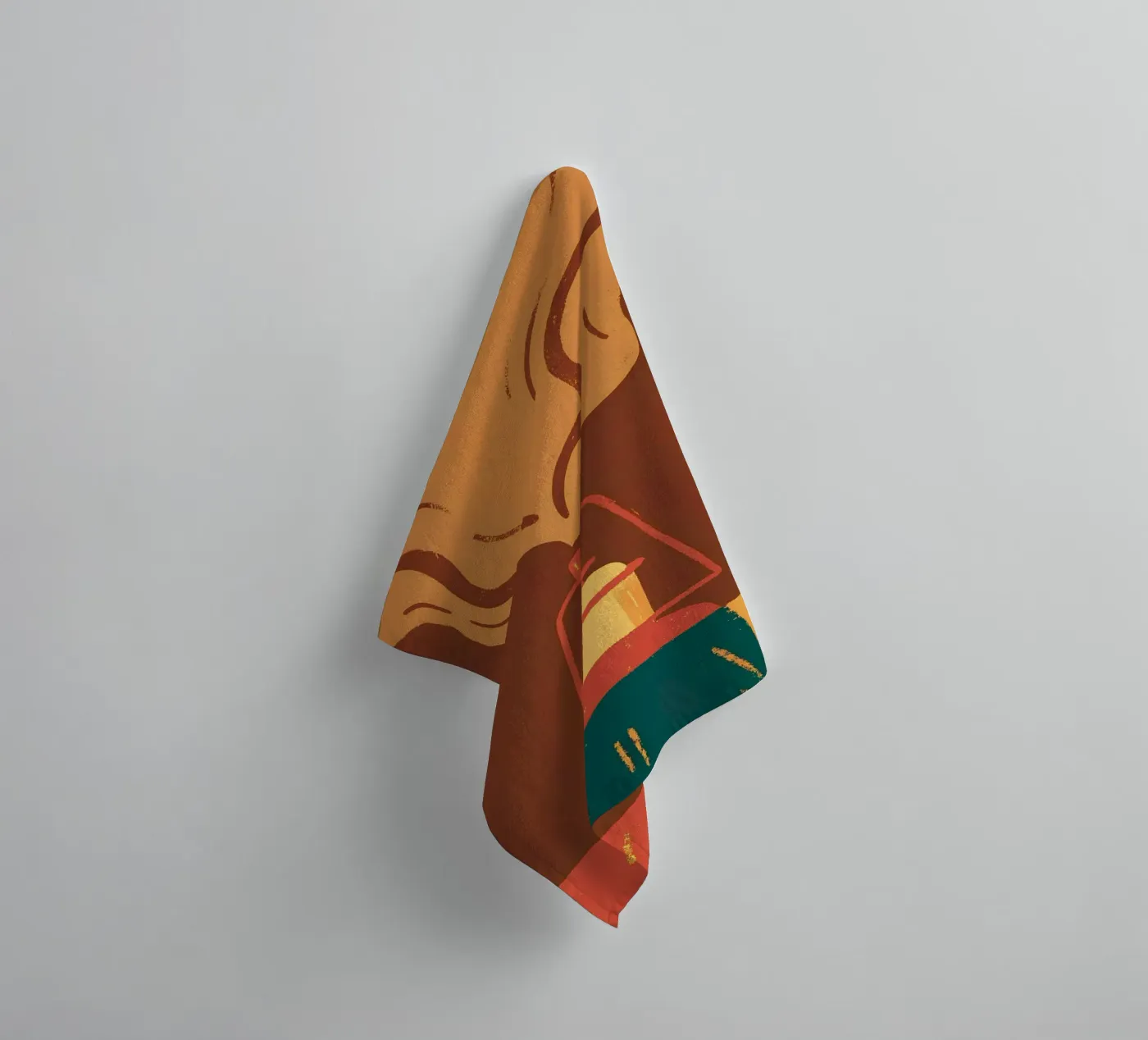 Vuurlamp badhanddoek van PERSONAL TOUCH