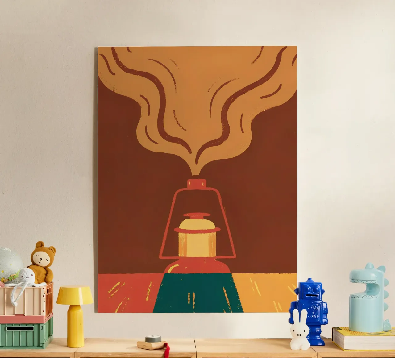 Fire Lamp plexiglass da PERSONAL TOUCH