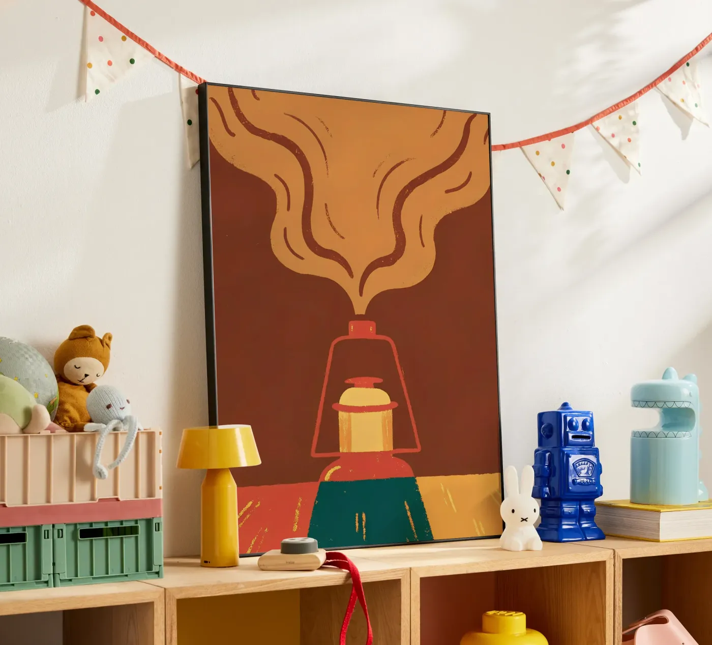 Fire Lamp forex plate by PERSONAL TOUCH