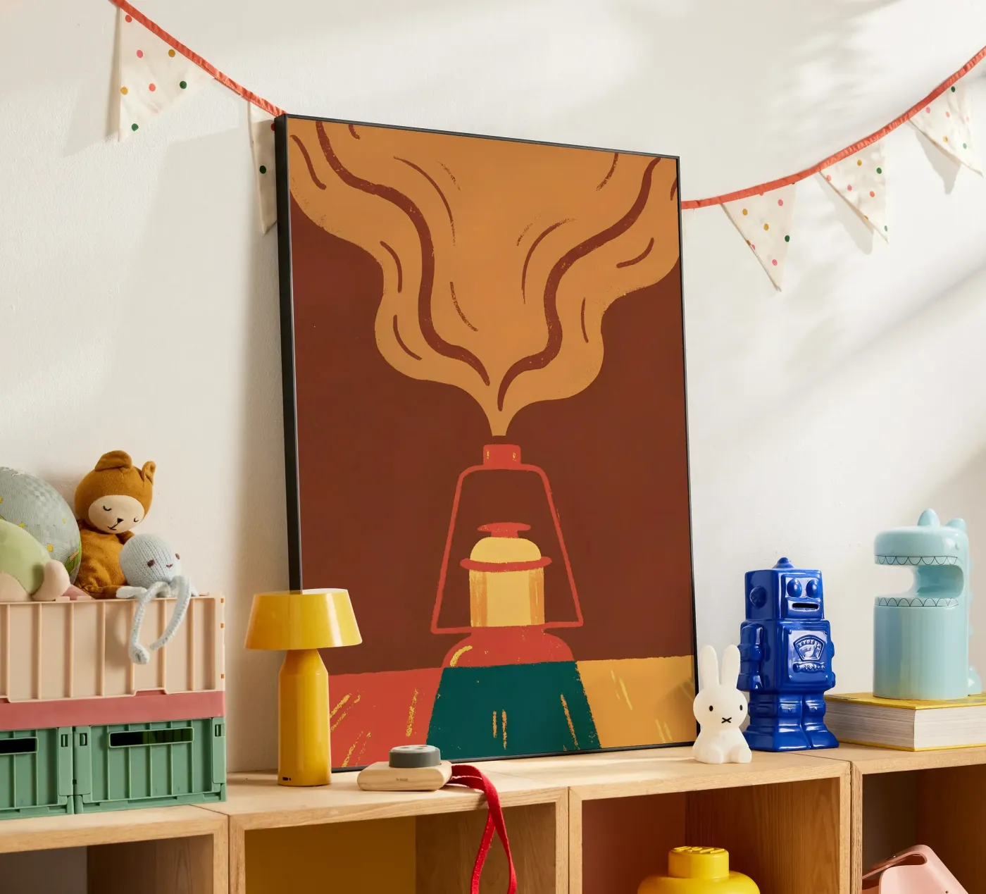 Fire Lamp forex plate by PERSONAL TOUCH