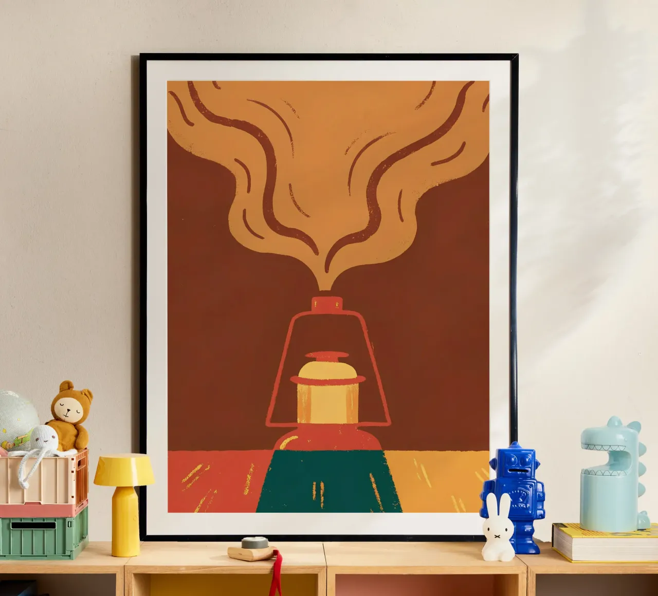 Fire Lamp poster da PERSONAL TOUCH