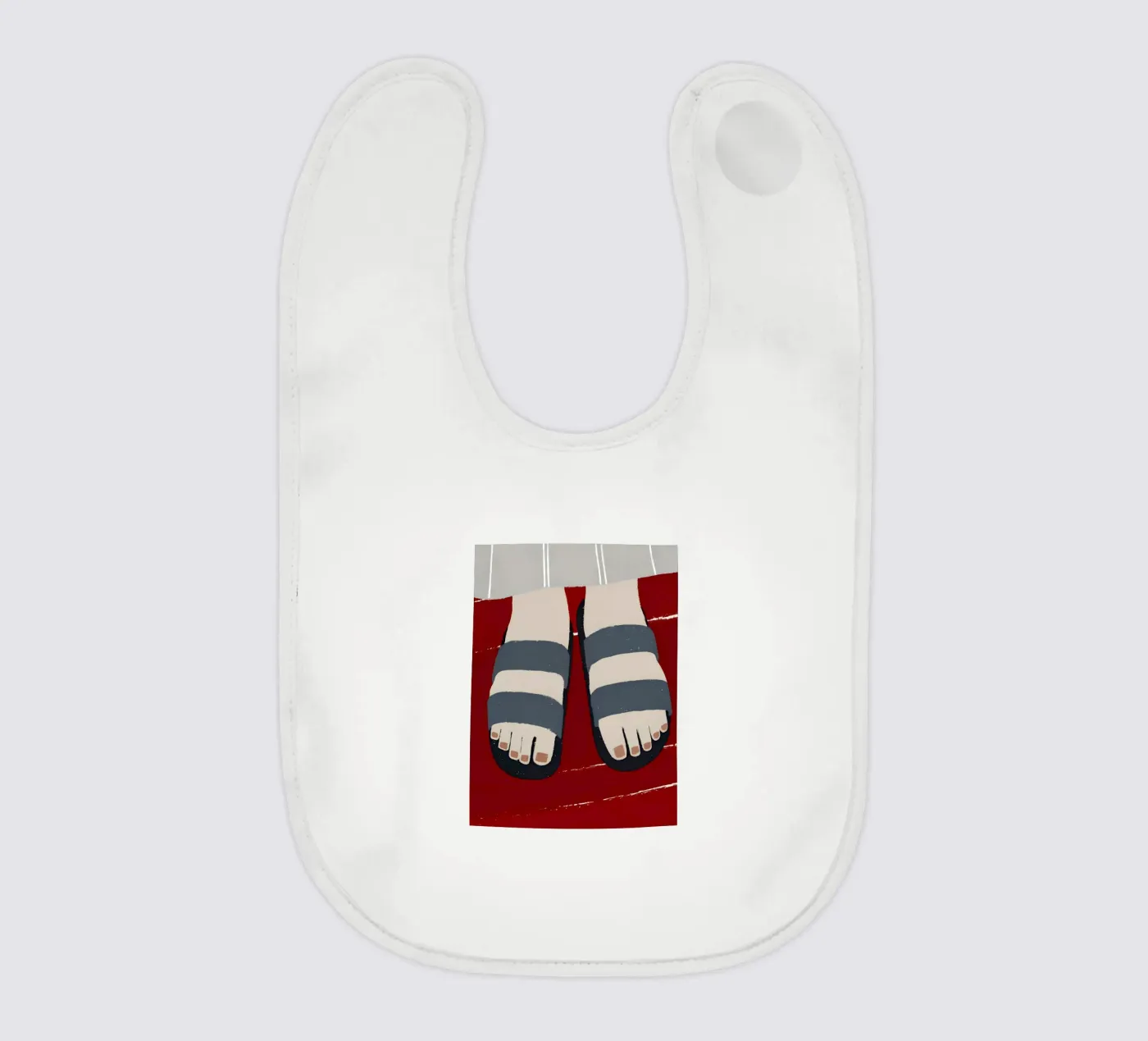Sandals baby slabbetje van PERSONAL TOUCH