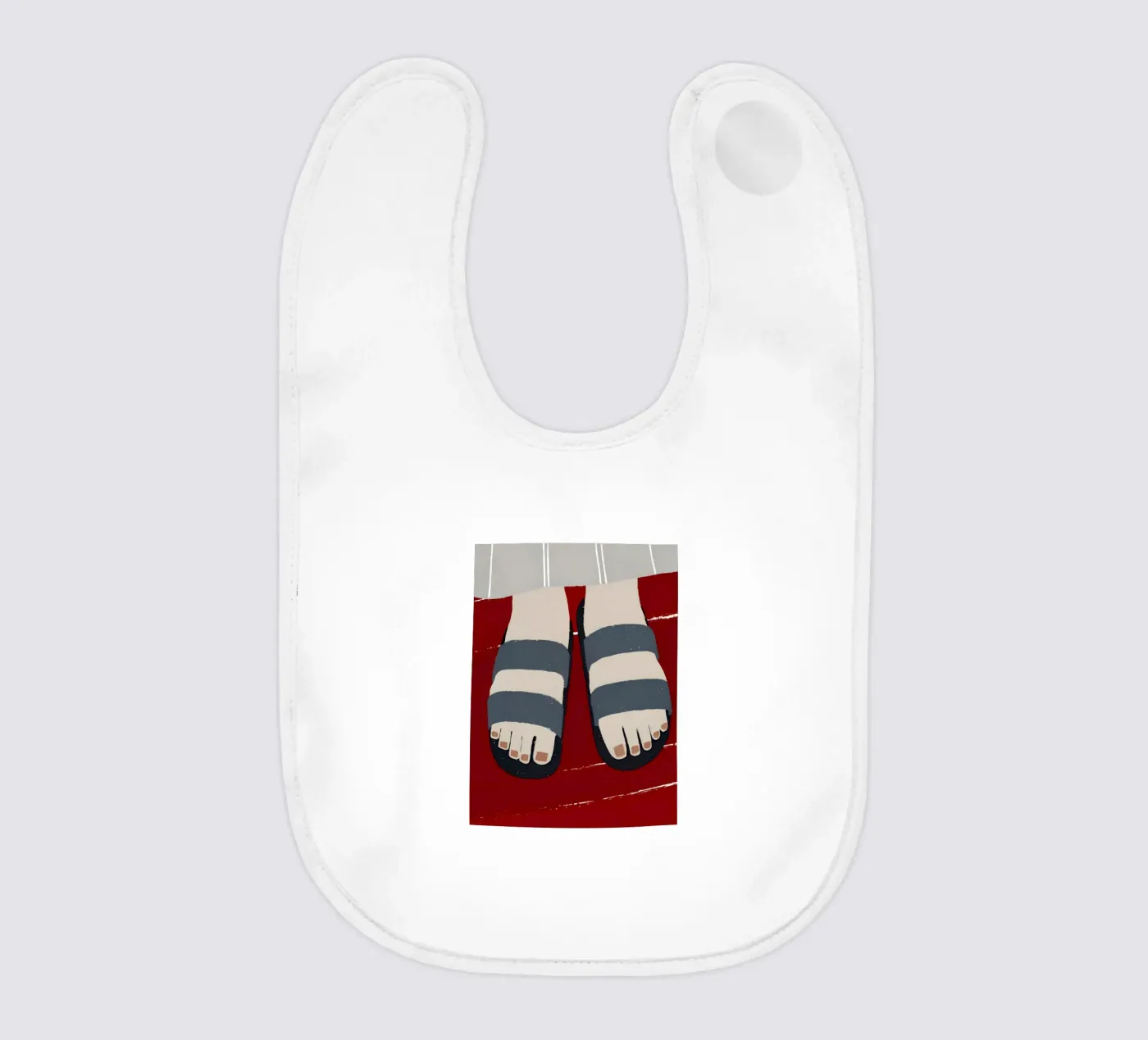 Sandals baby slabbetje van PERSONAL TOUCH