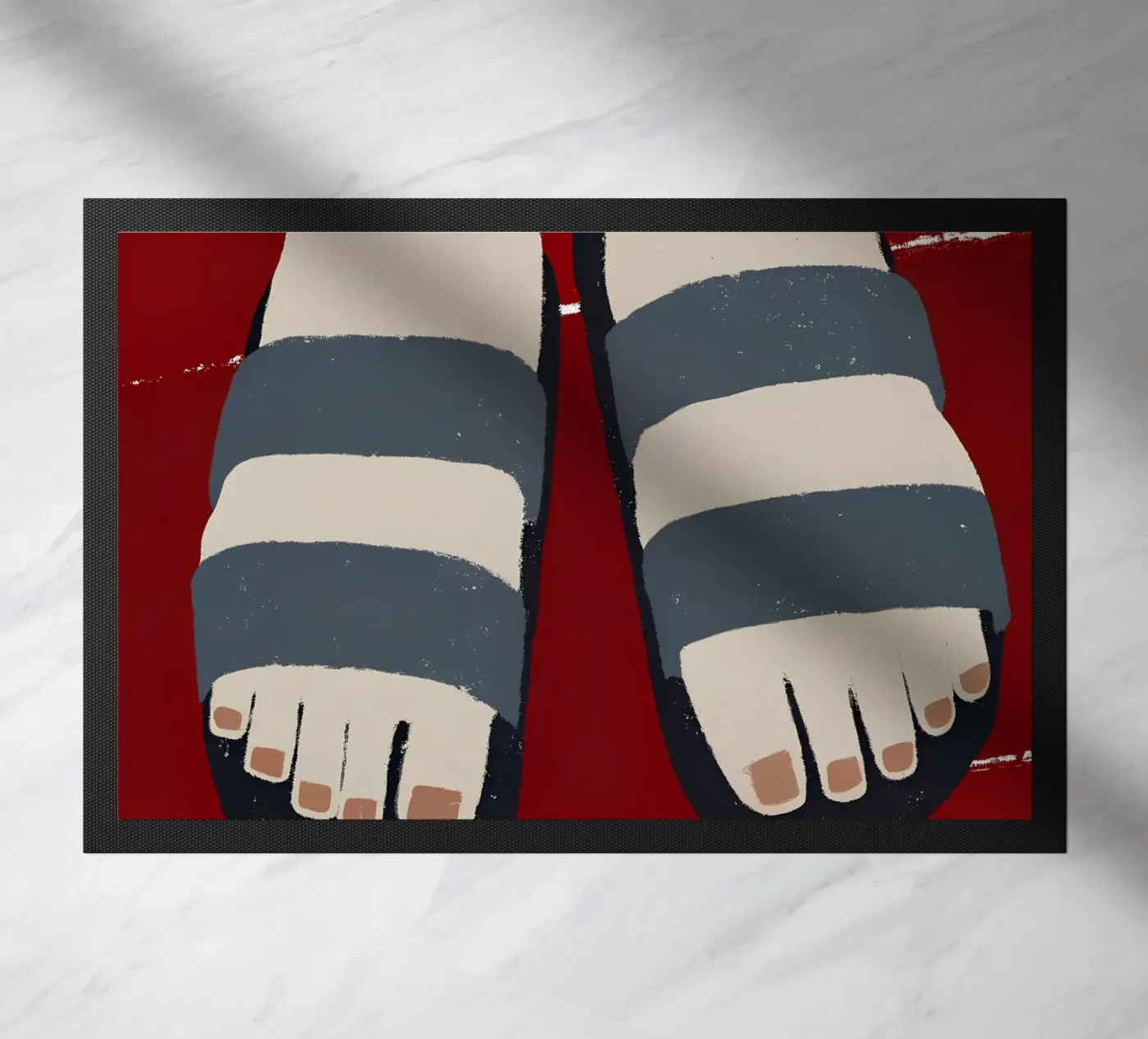 Sandals doormat by PERSONAL TOUCH